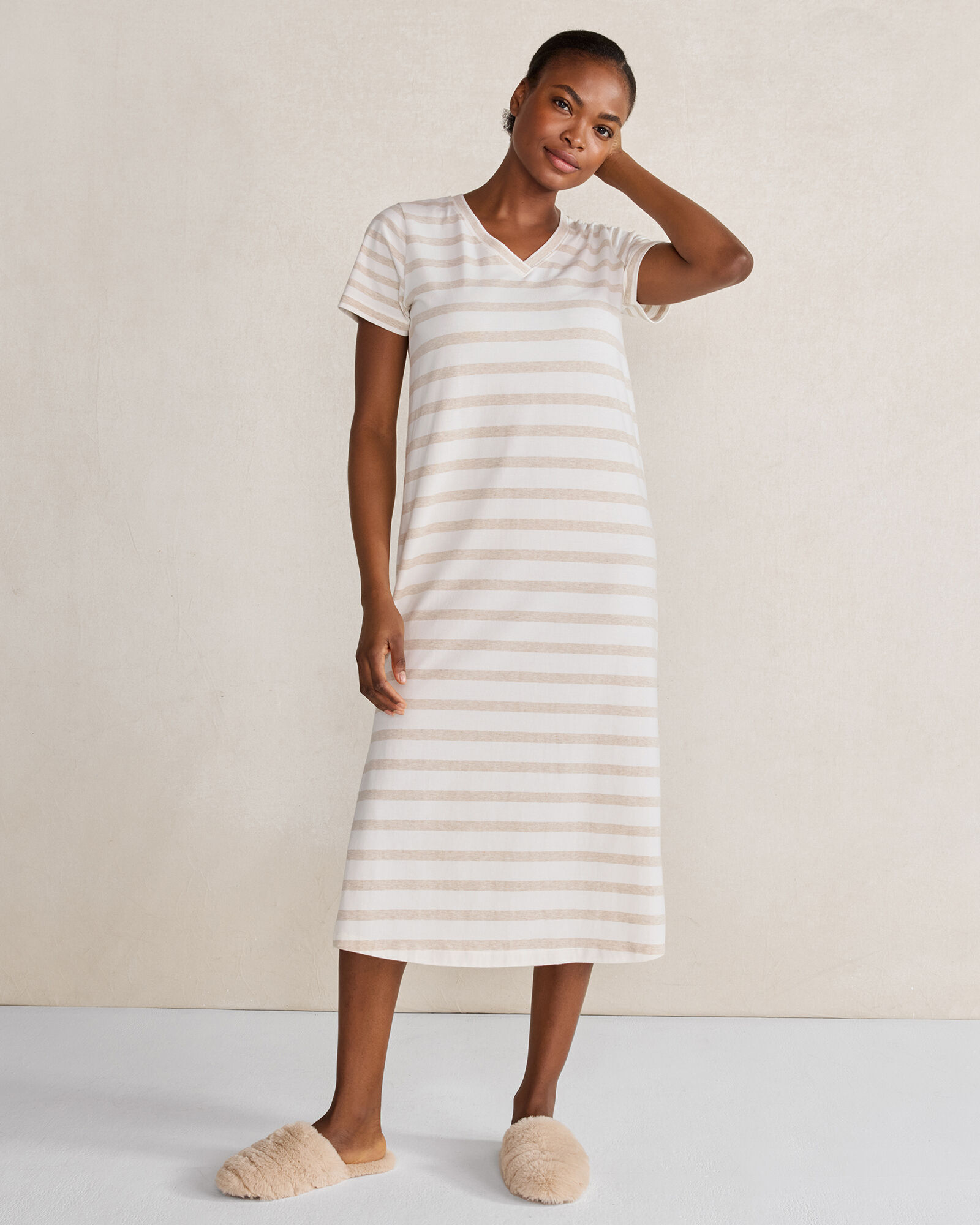 white christmas dresses Sleeveless cotton tee dress black – TOTEME