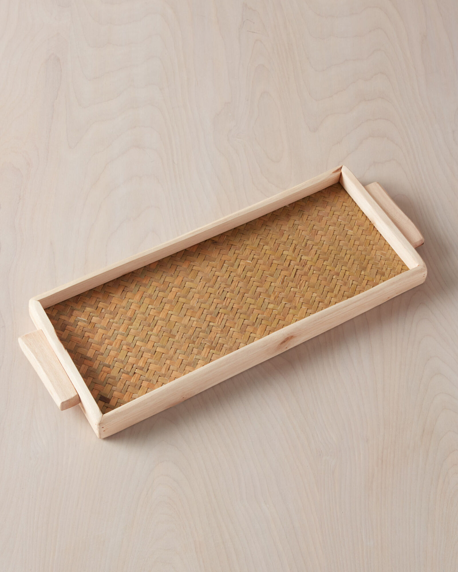 Small top wooden tray