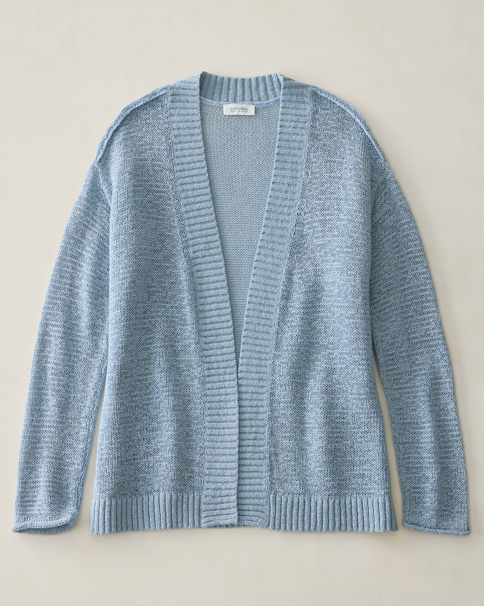 【予約販売】本 Organic Cotton Linen Tape Yarn Cardigan | Haven Well Within トップス