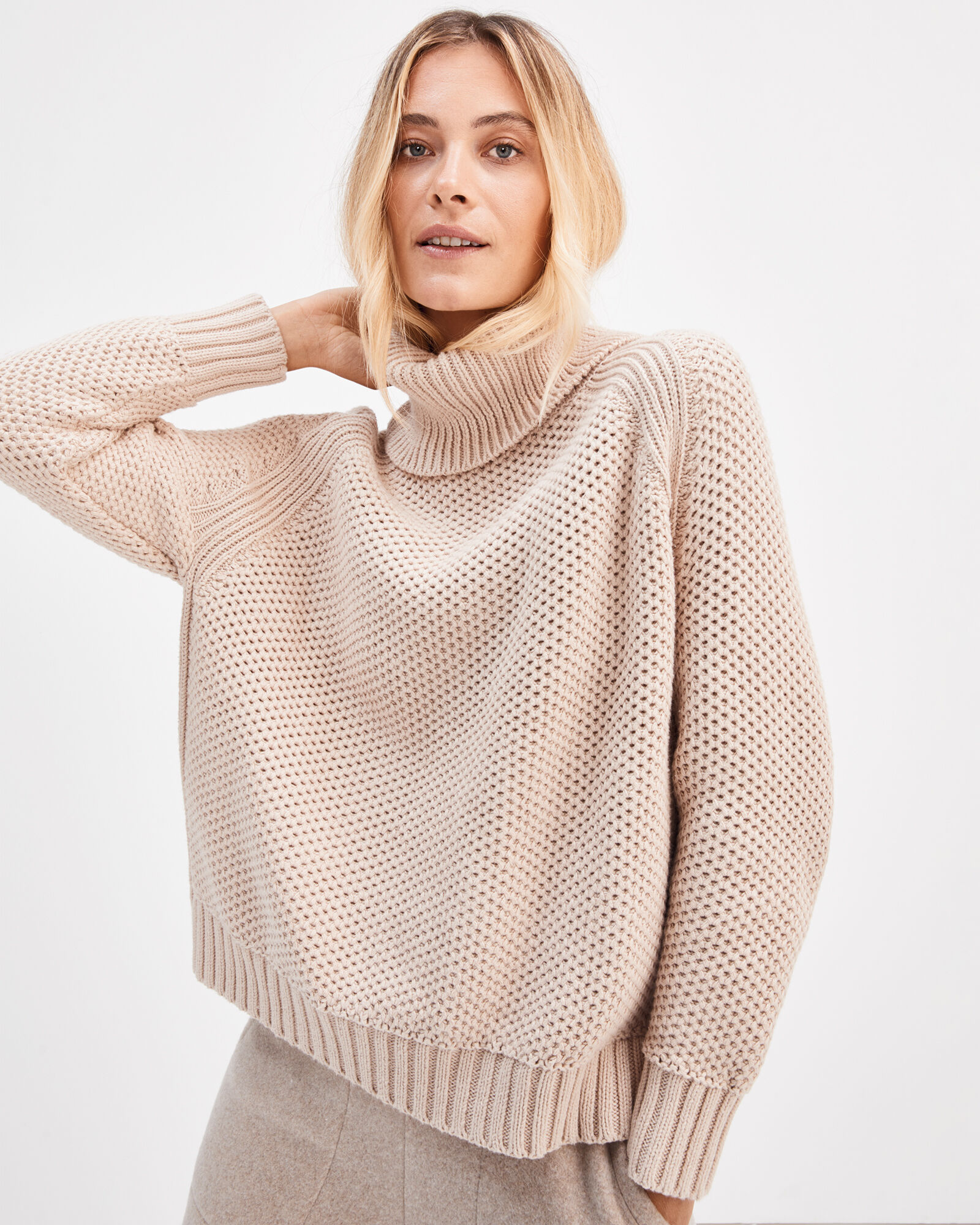 サタデーズ ニューヨーク】Everyday Honeycomb Sweater