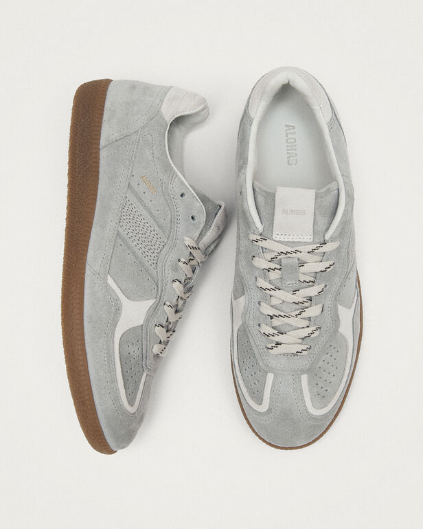 ALOHAS TB.490 Rife Grey Leather Sneakers