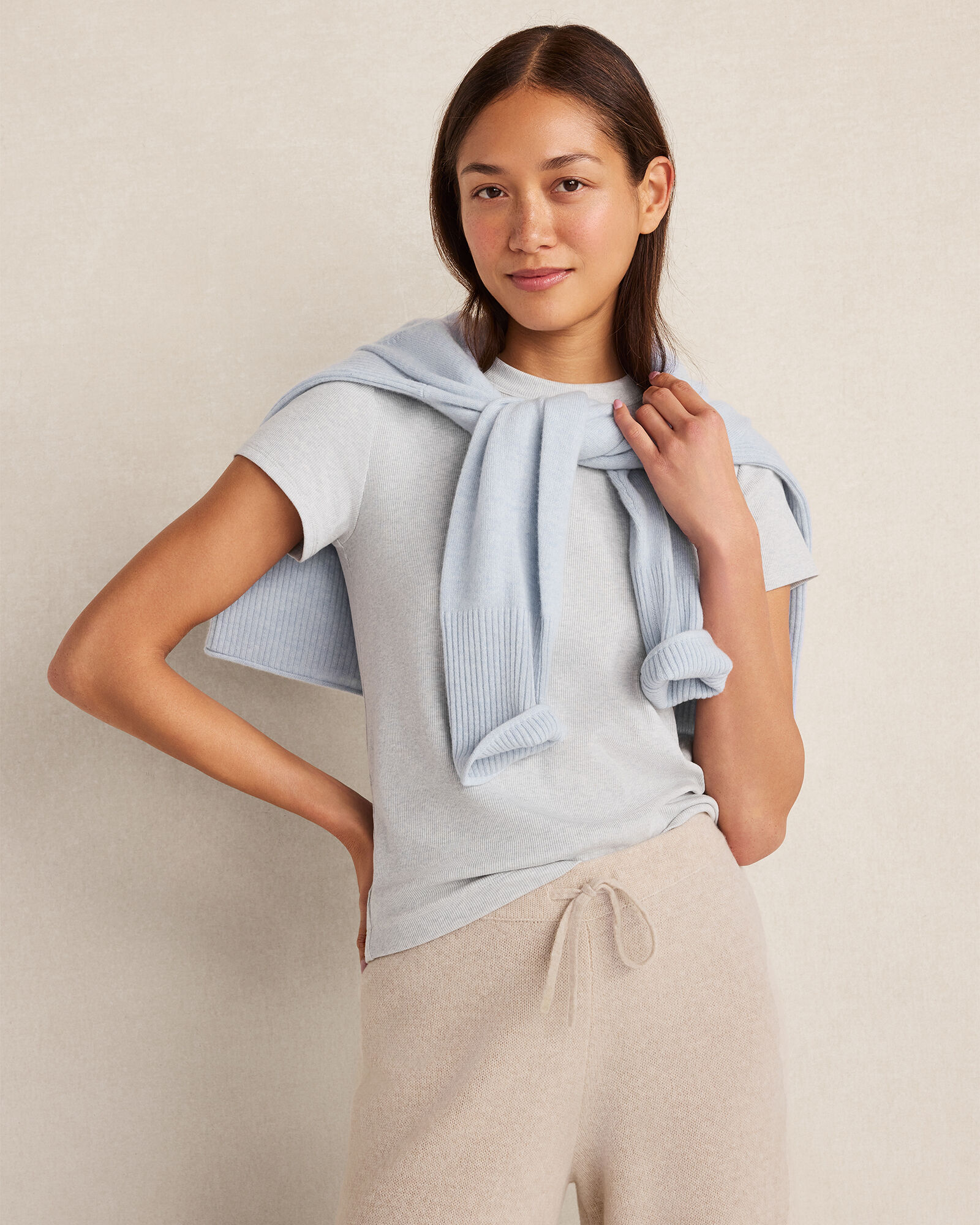 Botanical-Dyed Organic Cotton Short Sleeve Tee