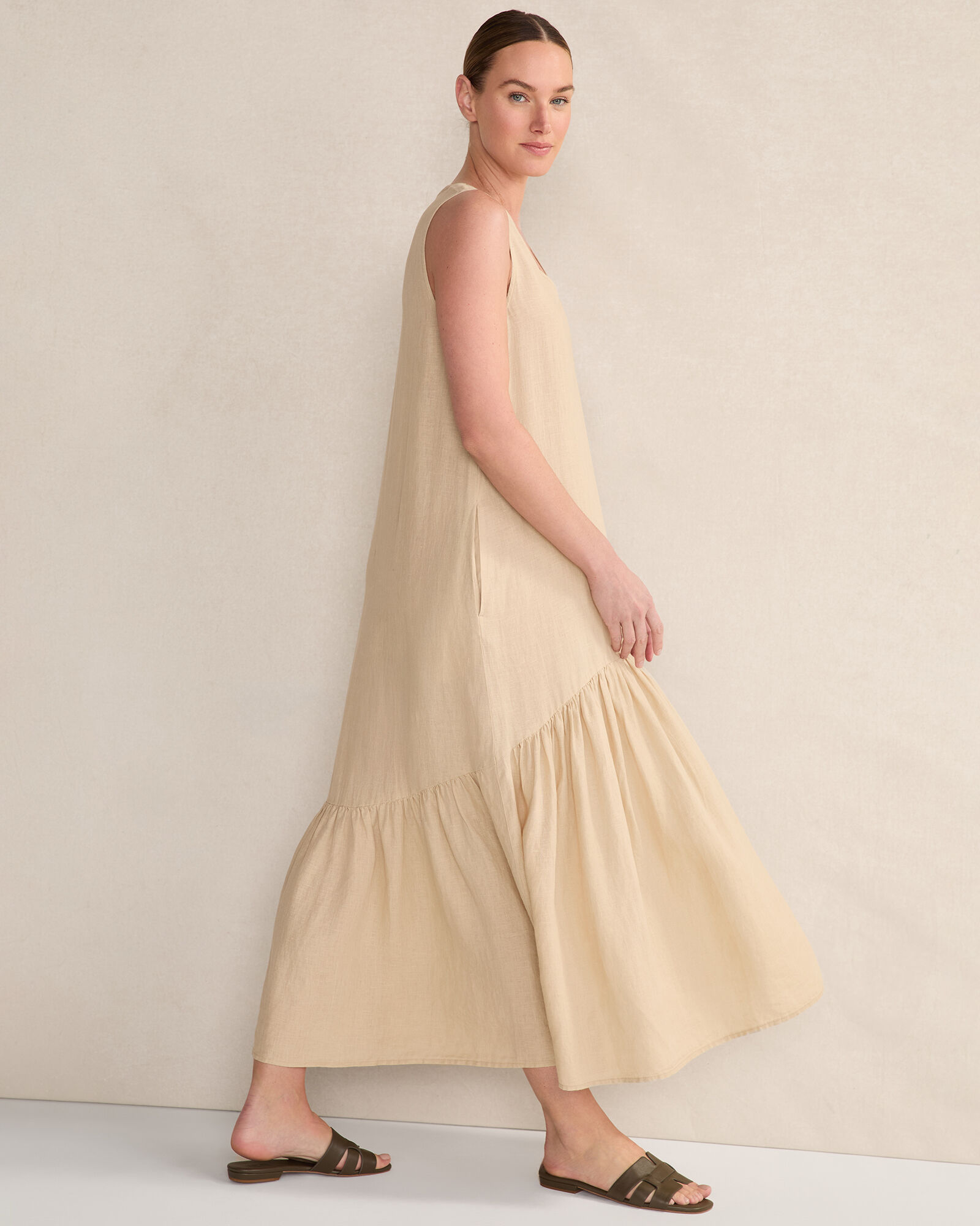 Summer Haven Lace Tiered Dress main image 0
