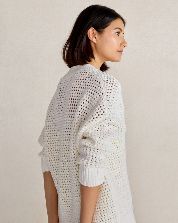 Stitched Oversize Cardigan