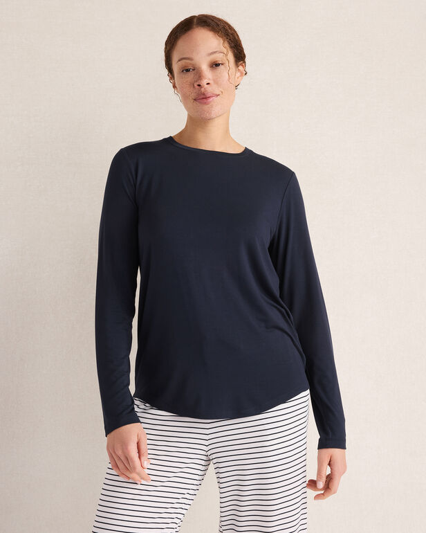 Calm &amp; Cool Long Sleeve Pajama Top