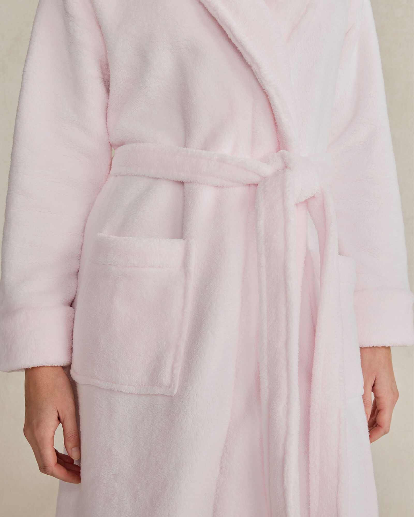Fluffy Plush Robe Haven Well Within