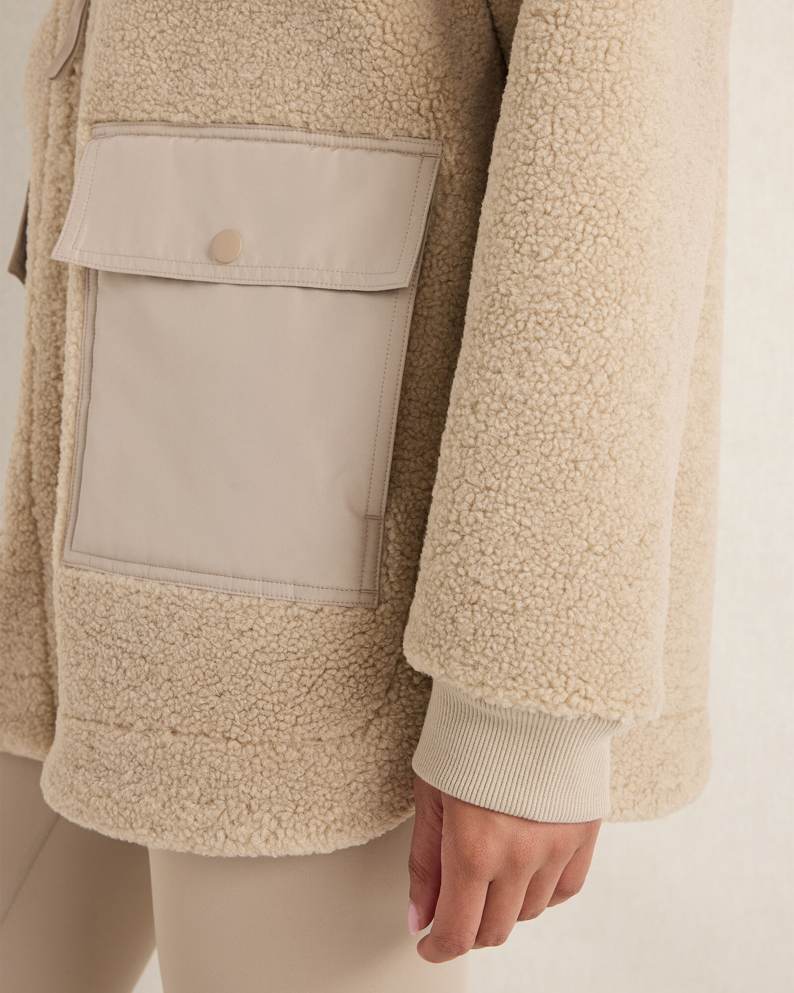 Sherpa Oversized Jacket