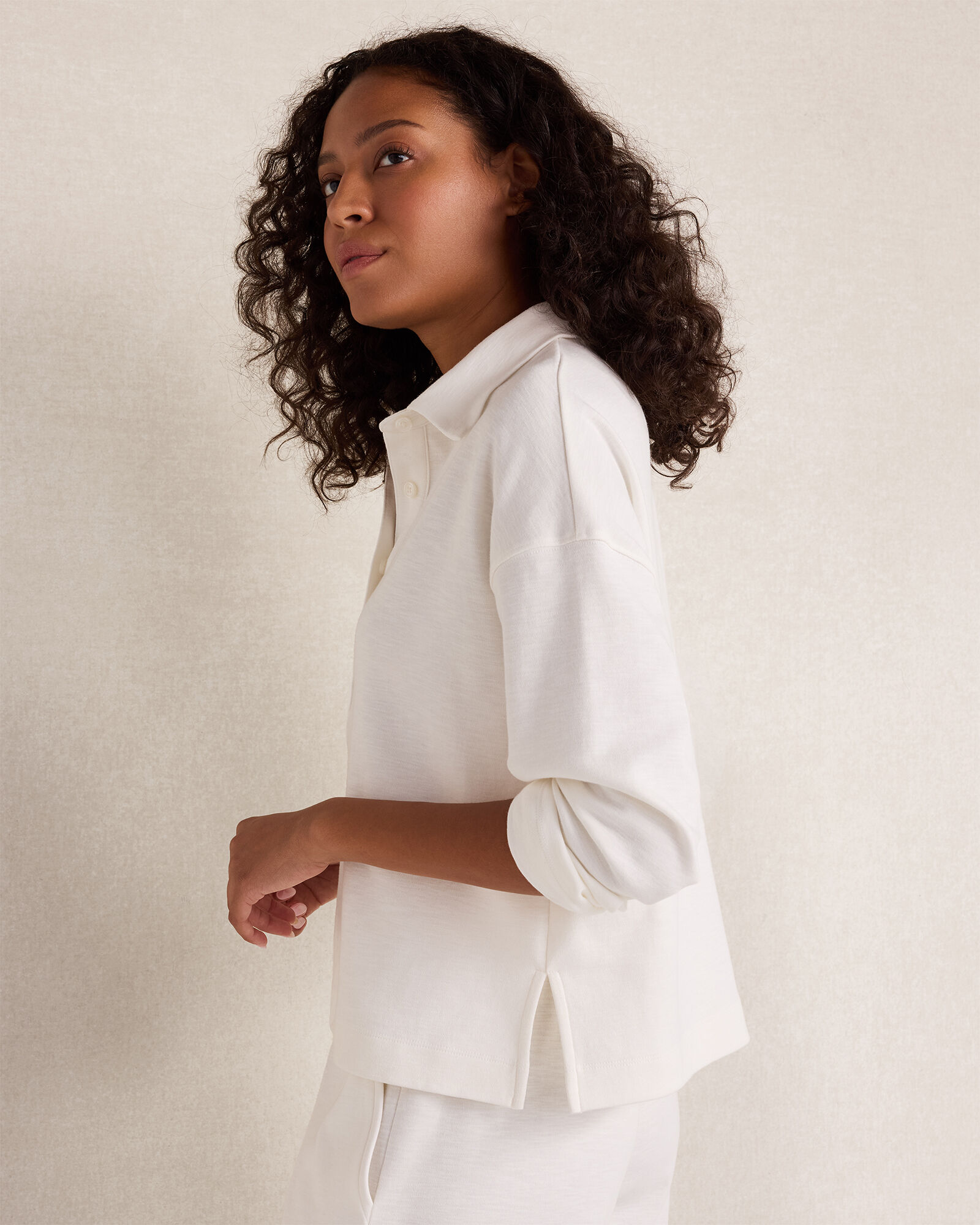 Organic Cotton Slub Interlock Polo