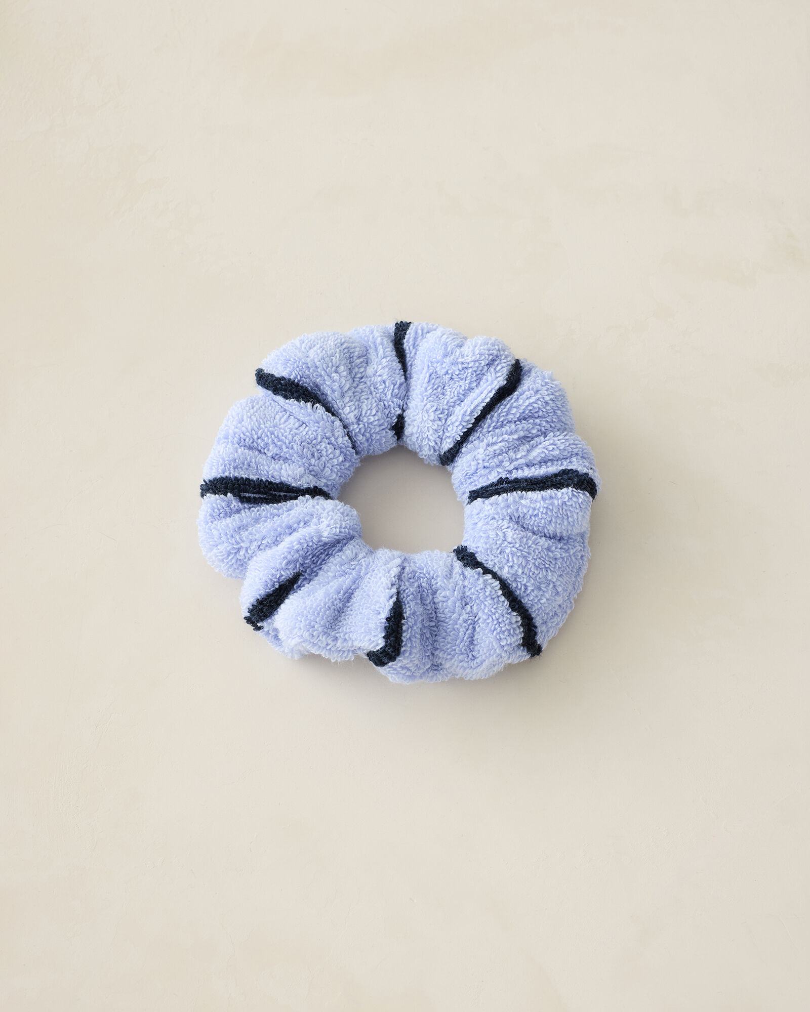 Plush Terry Striped Scrunchie | Haven Well Within