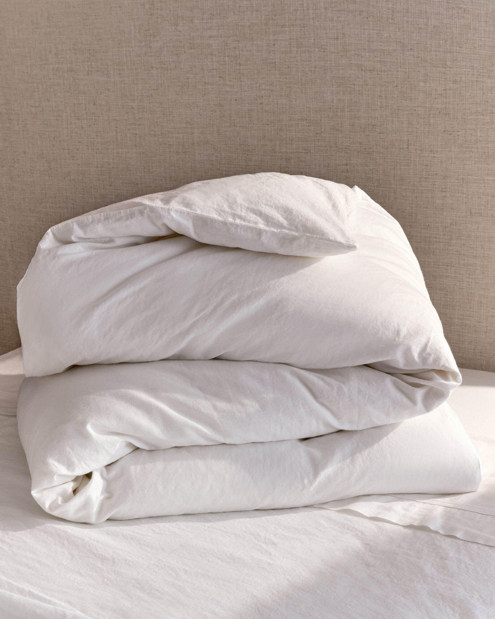 Organic Cotton Linen Duvet Cover