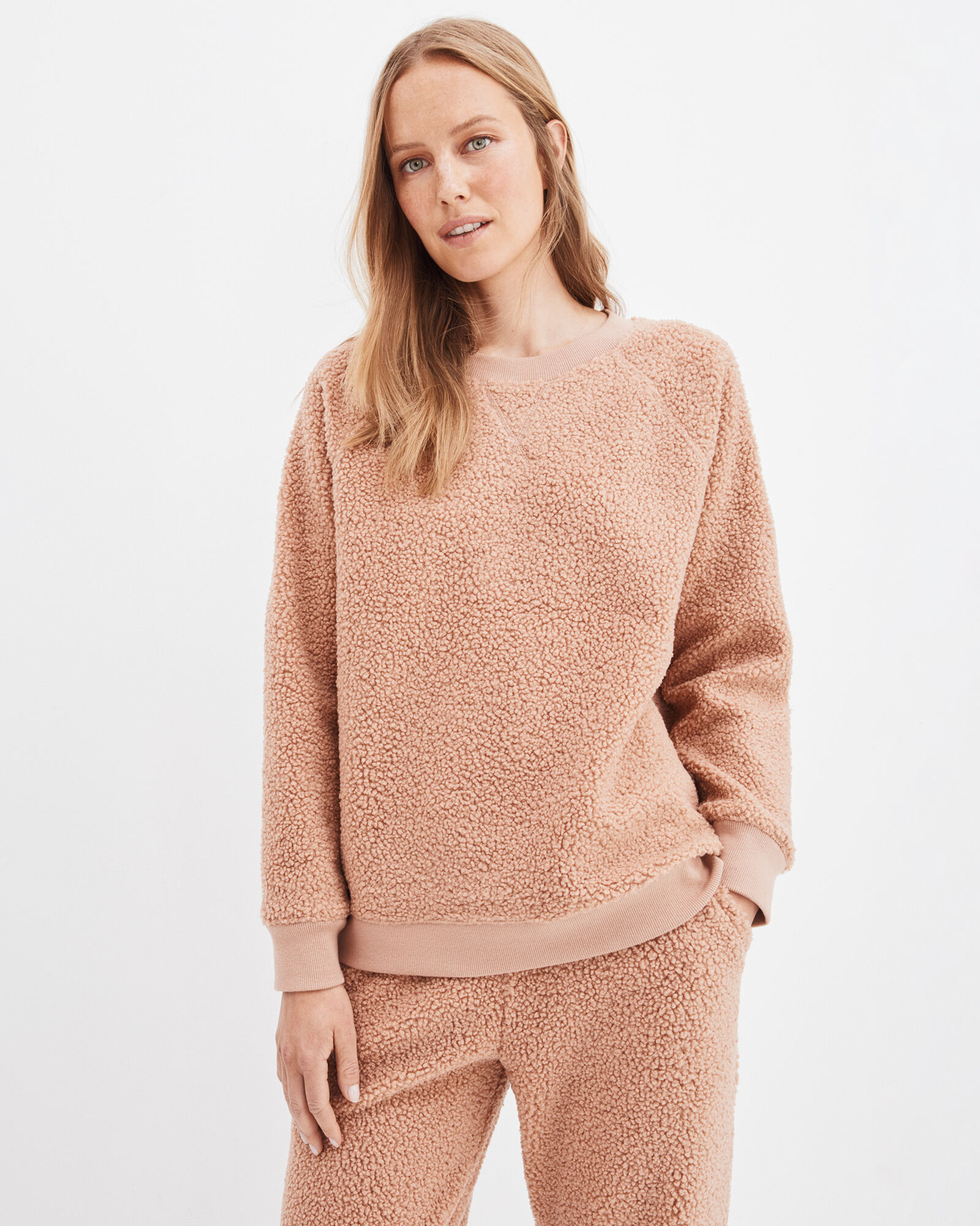 Sherpa Crewneck Pullover Haven Well Within