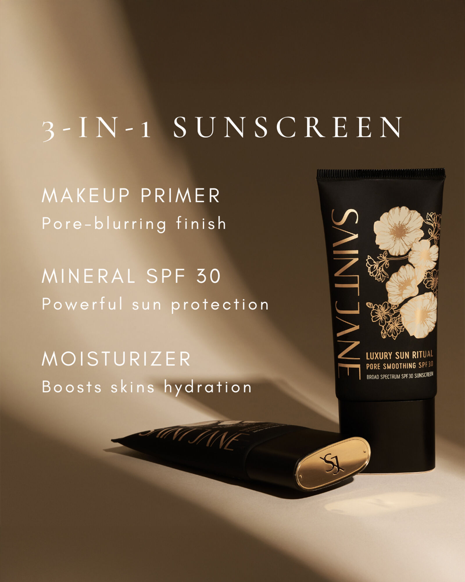 Saint Jane Sun Ritual Pore Smoothing Mineral Face Sunscreen SPF 30