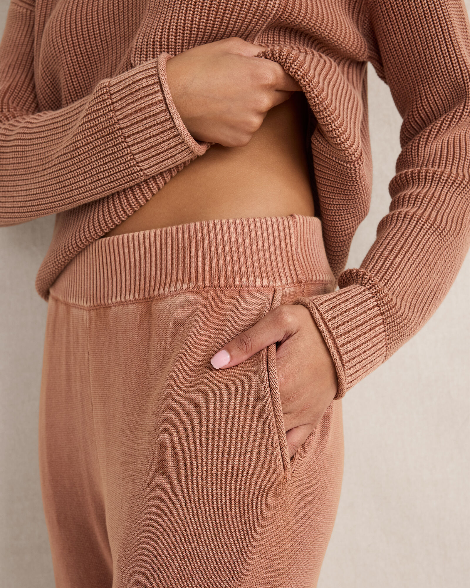 Cotton Kick Flare Pants