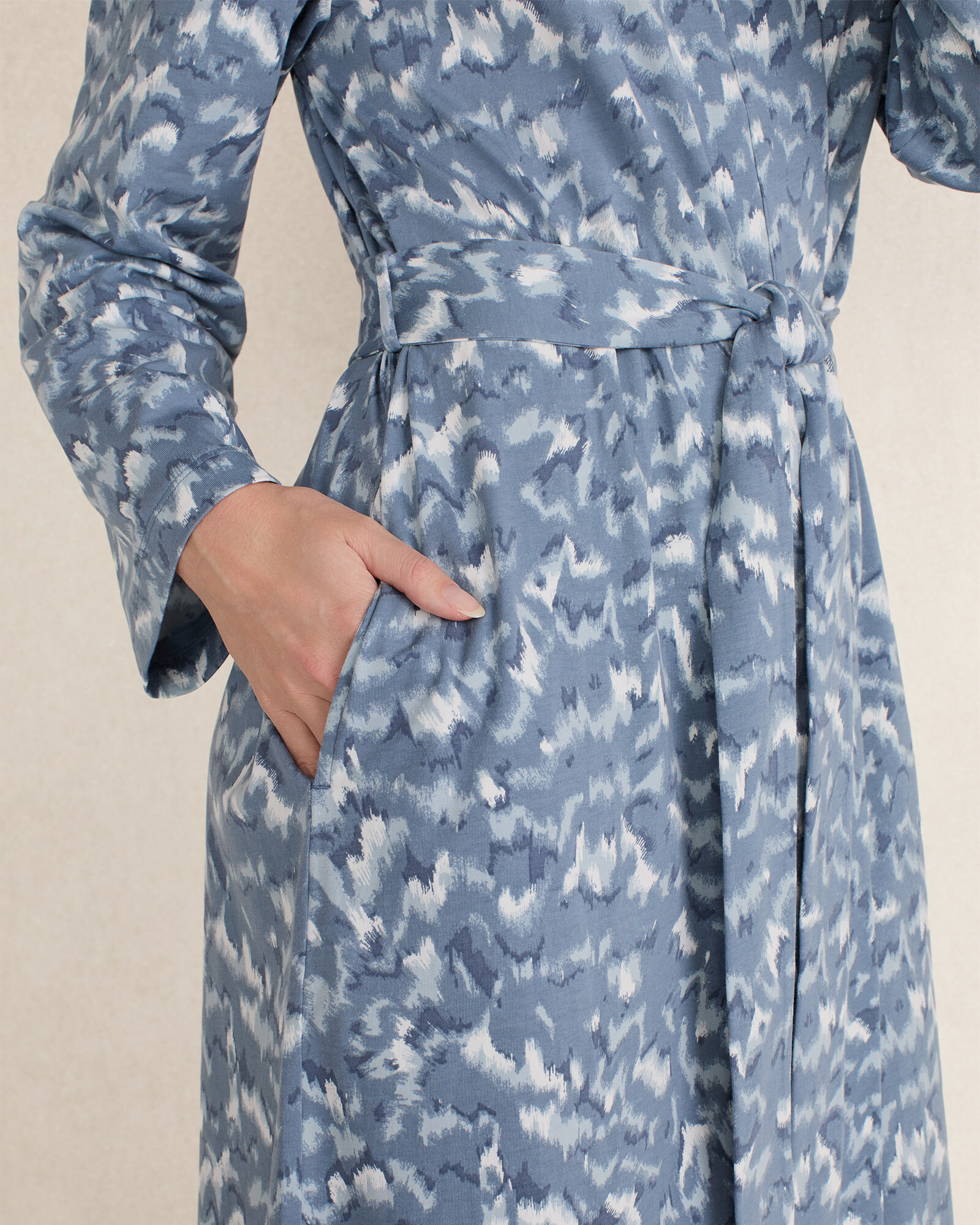 Organic Cotton Jersey Wave Robe
