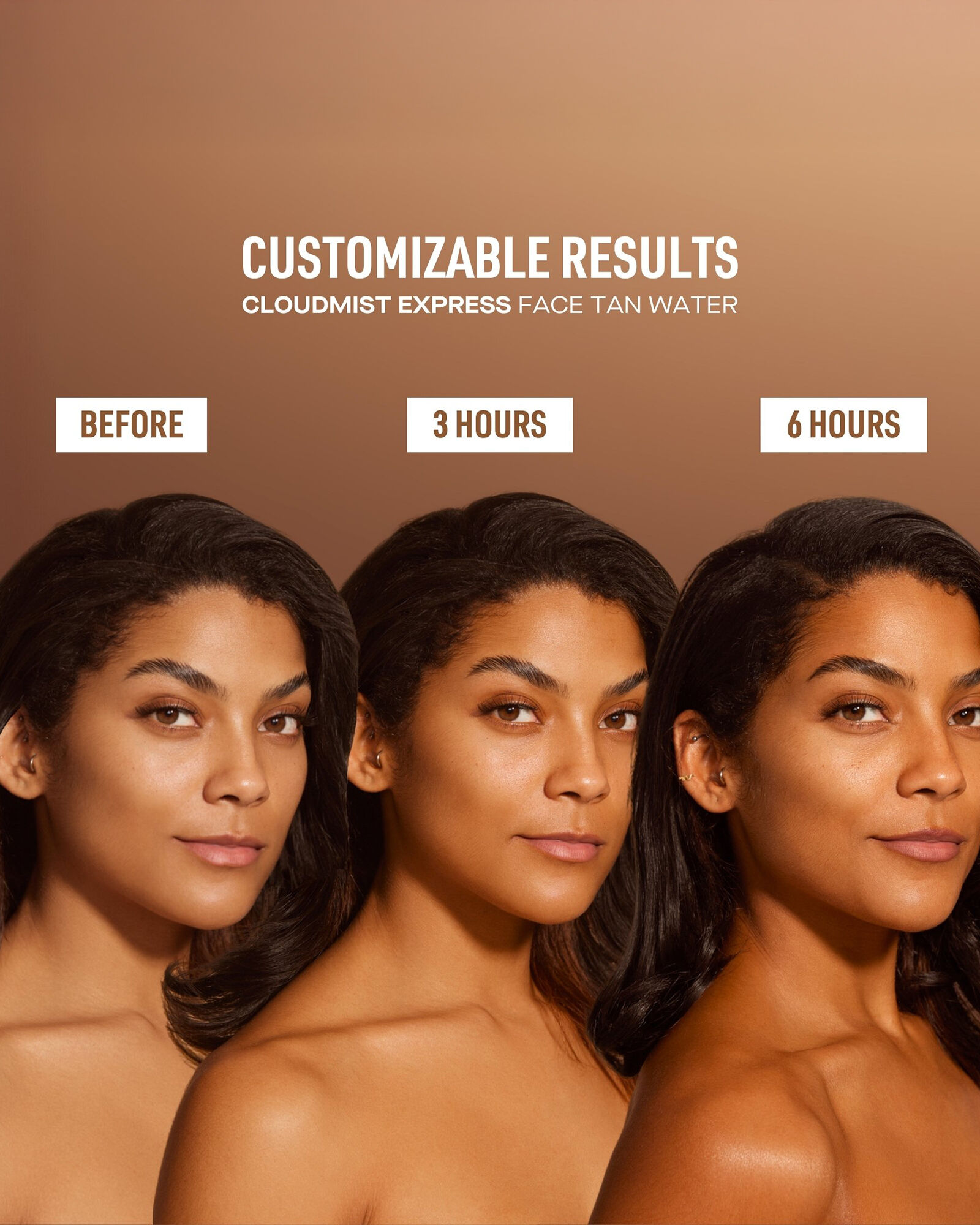 NUDA Face Tanning Water - Cloudmist Express