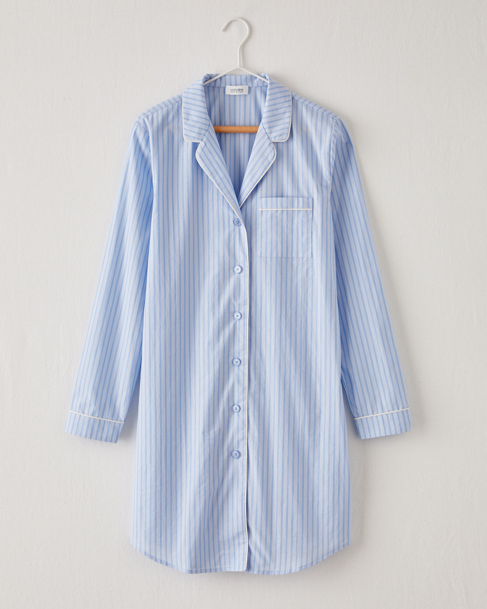 Striped sleep sale shirt