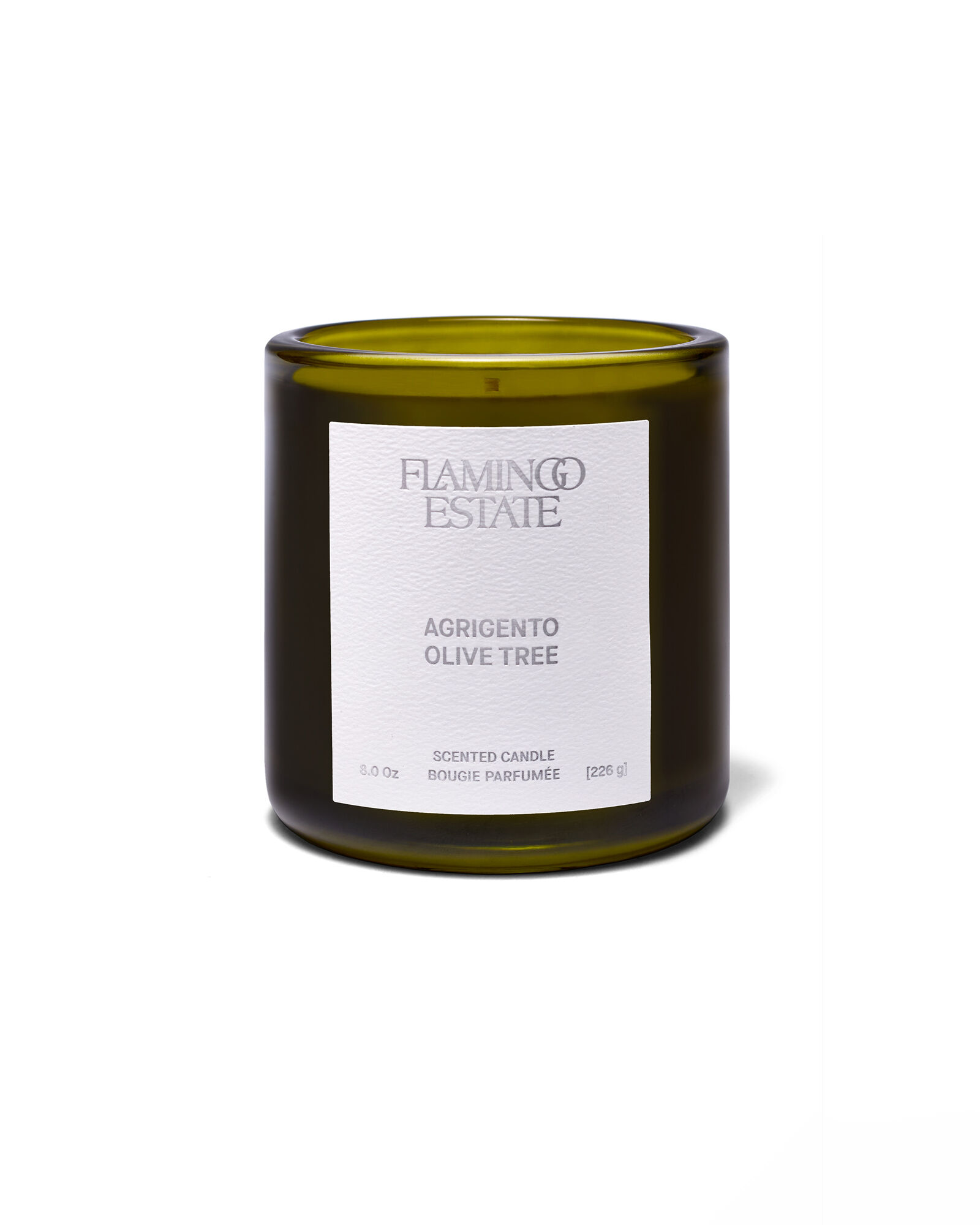 Flamingo Estate Ancient Agrigento Olive Tree Candle