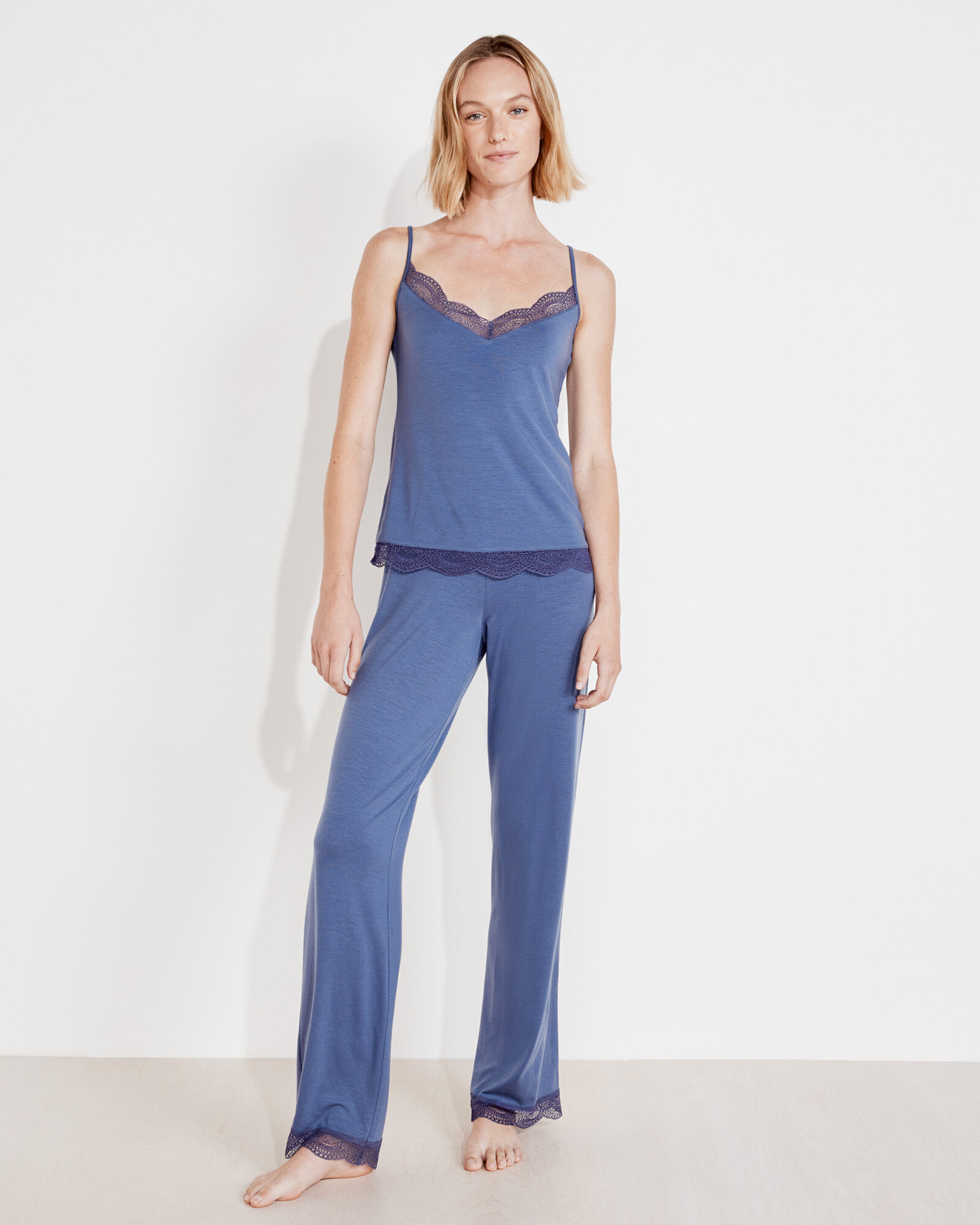 Dream Tencel&trade; Lace Trim Pants