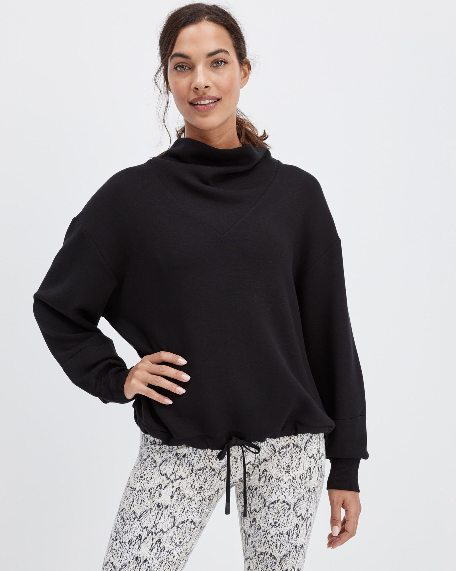 Varley Cowl Neck Sweatshirt Haven Well Within