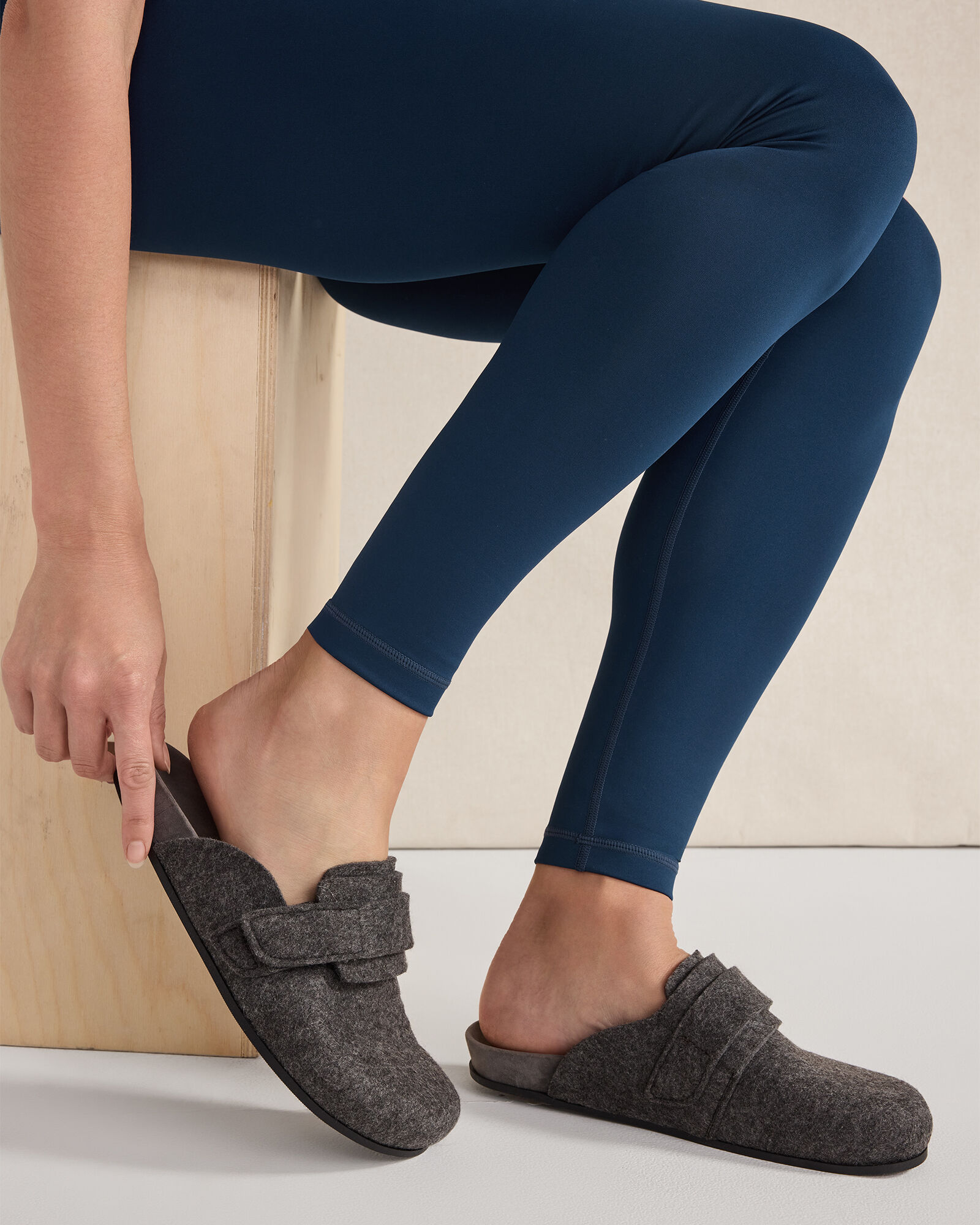 Felted Wool Clogs