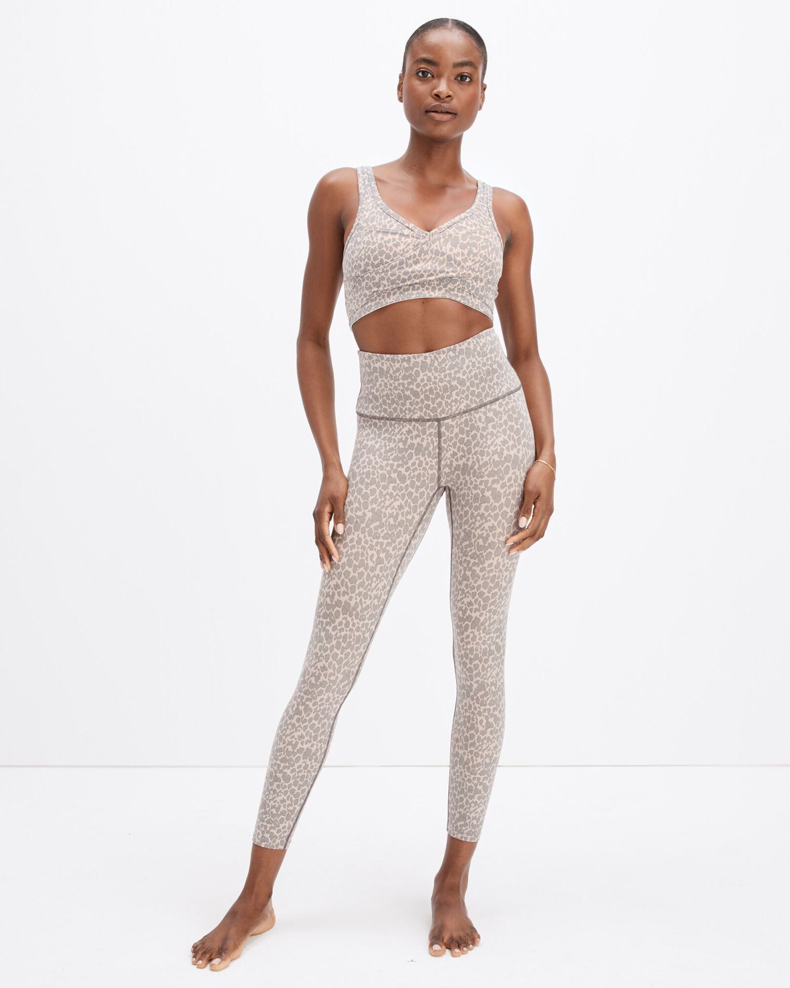 Varley Let's Move Leggings - Rose Motion Spots