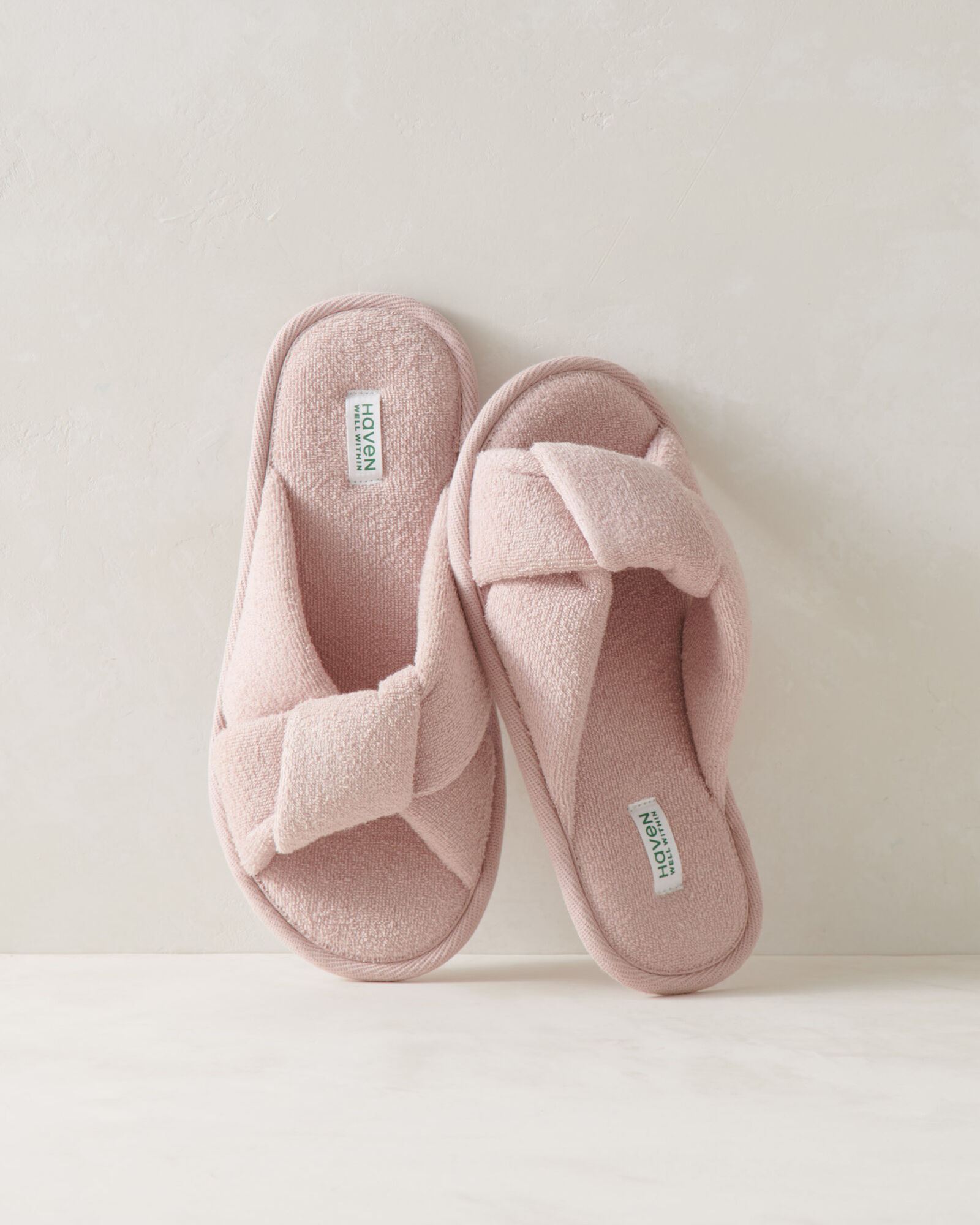 Knotted Terry Slippers Haven Well Within