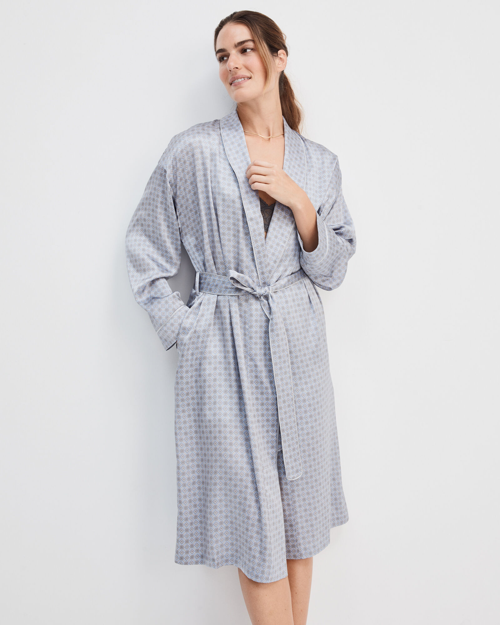 Robe foulard top
