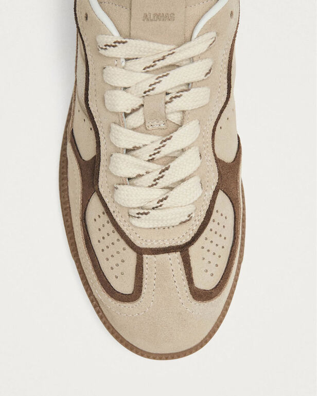 ALOHAS Tb.490 Mule Cream Leather Sneakers