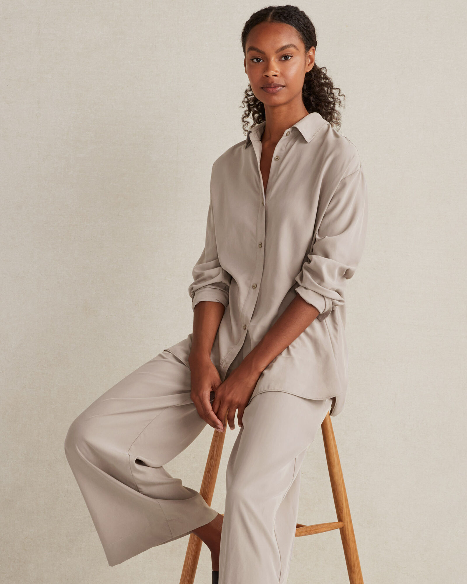 Modal Oversized Shirt
