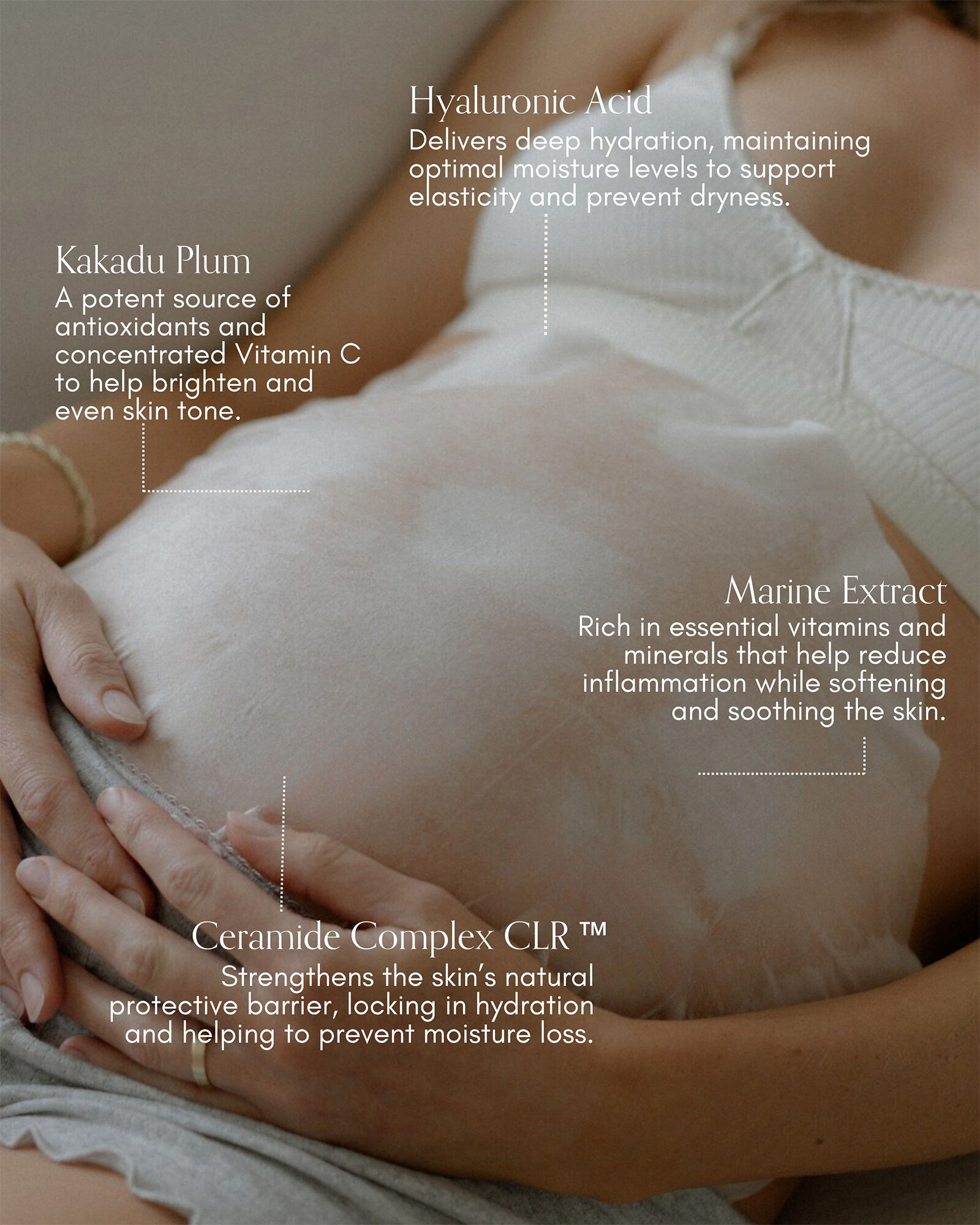 PURE MAMA Belly Hydration Mask