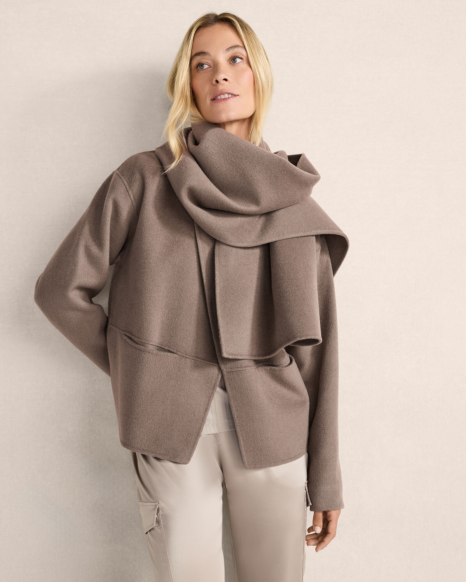 Double Faced Wool Jacket Haven Well Within
