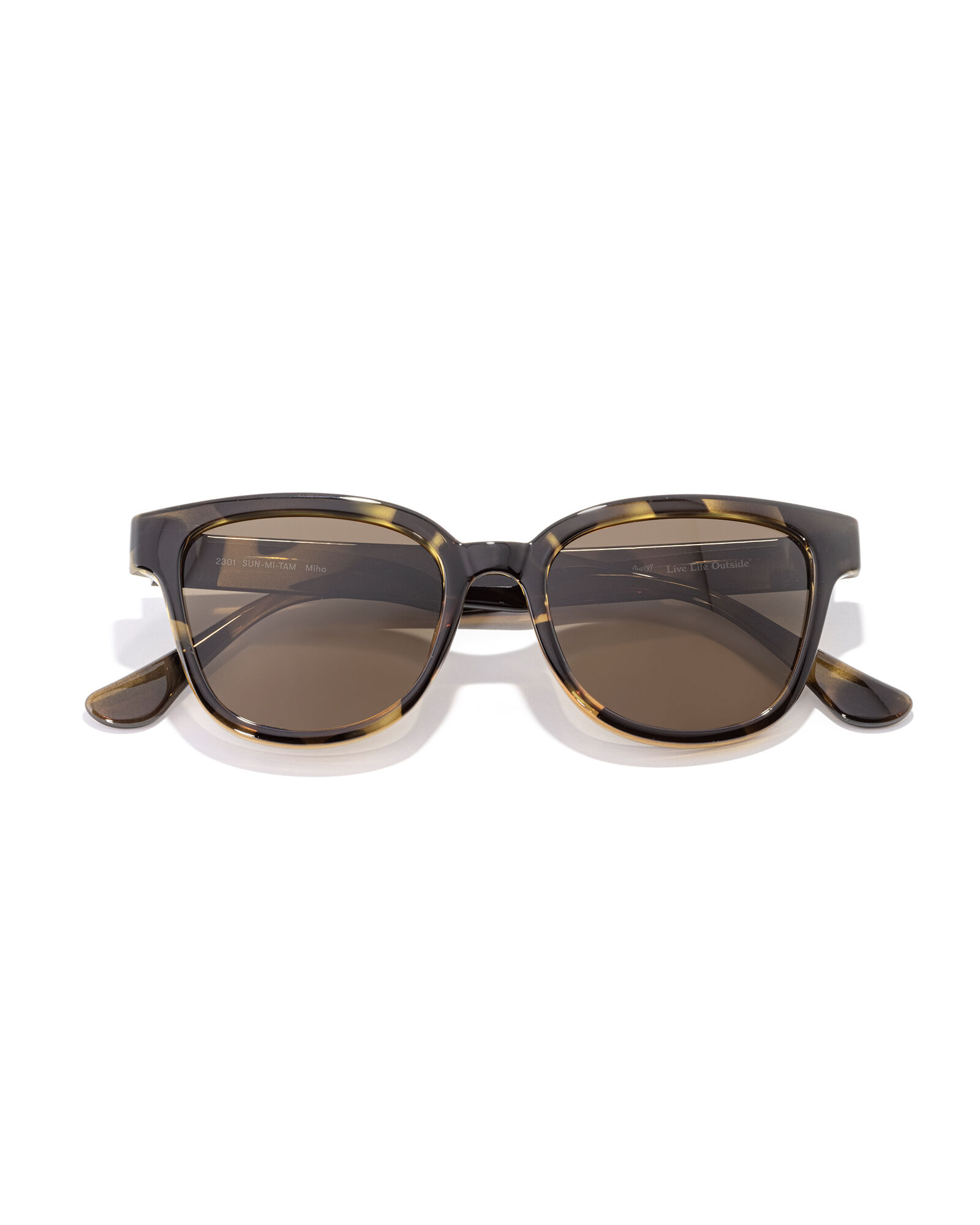 Sunski Miho Sunglasses in Tortoise Amber