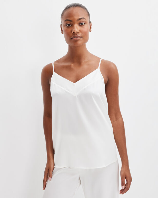 Washable Silk Double V Sleep Cami