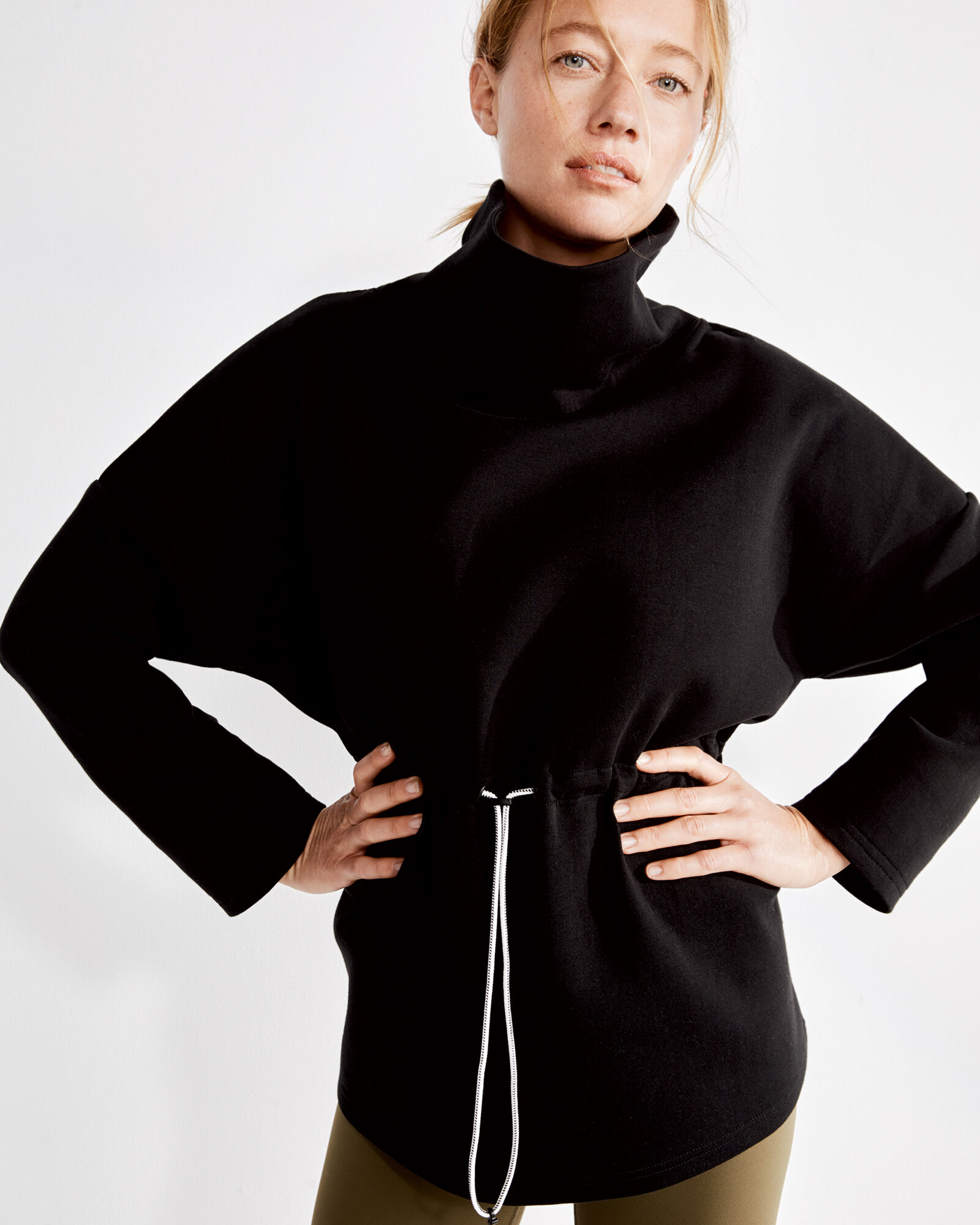 Varley barton funnel neck sweatshirt discount