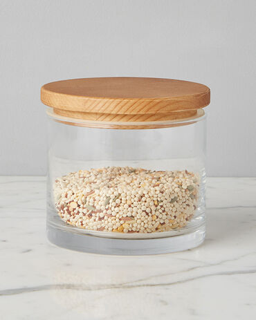 et&uacute;HOME Wood Top Canister, Small
