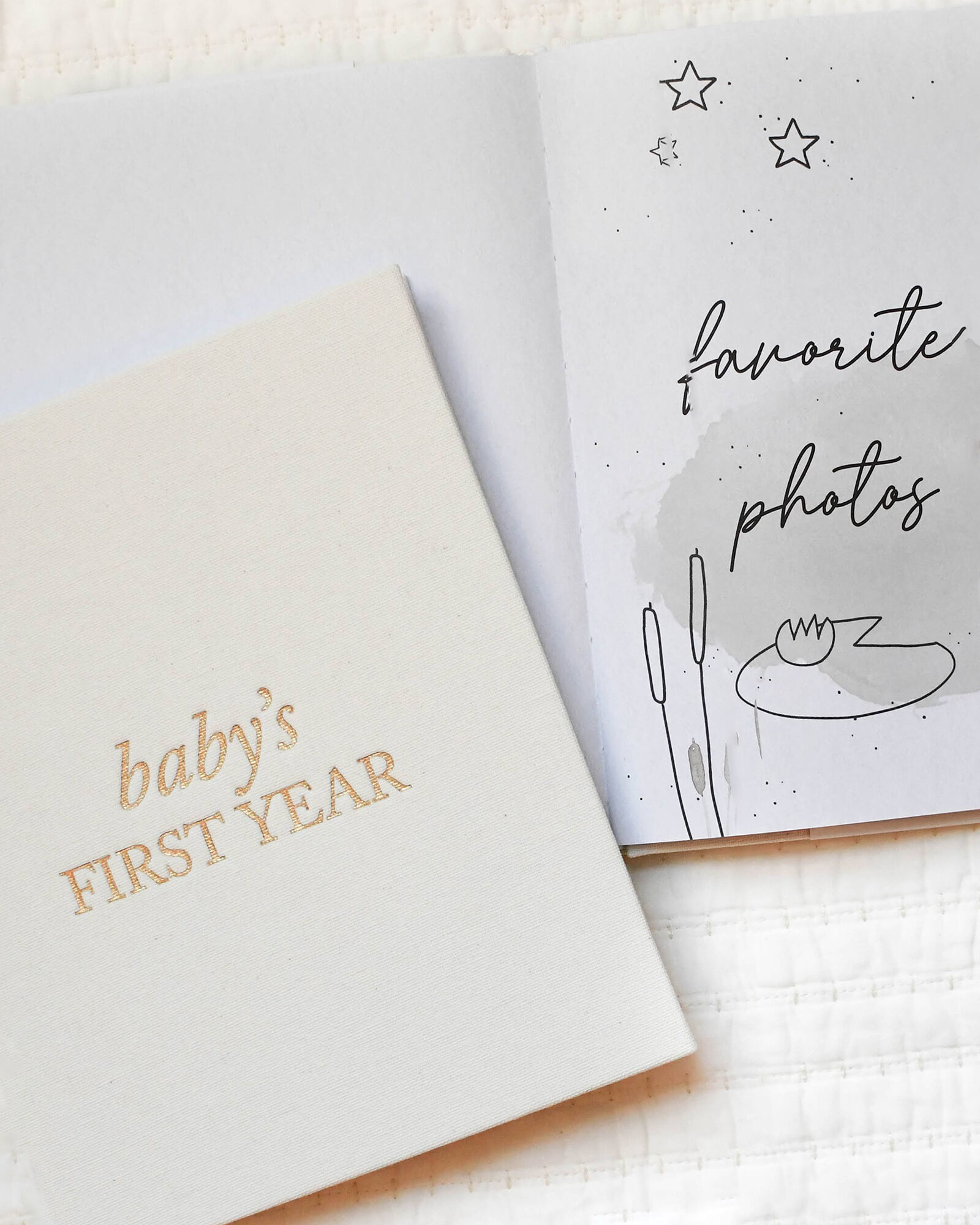 Duncan &amp; Stone Paper Co. Baby's First Year Journal