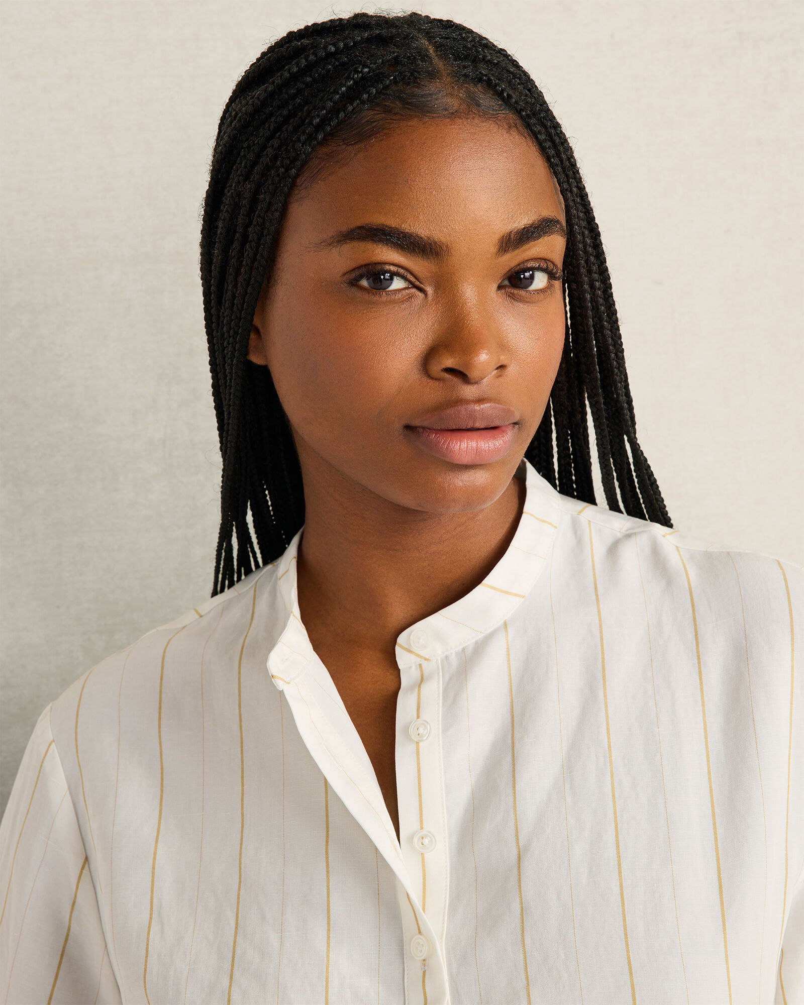 Silky Linen Blend Top
