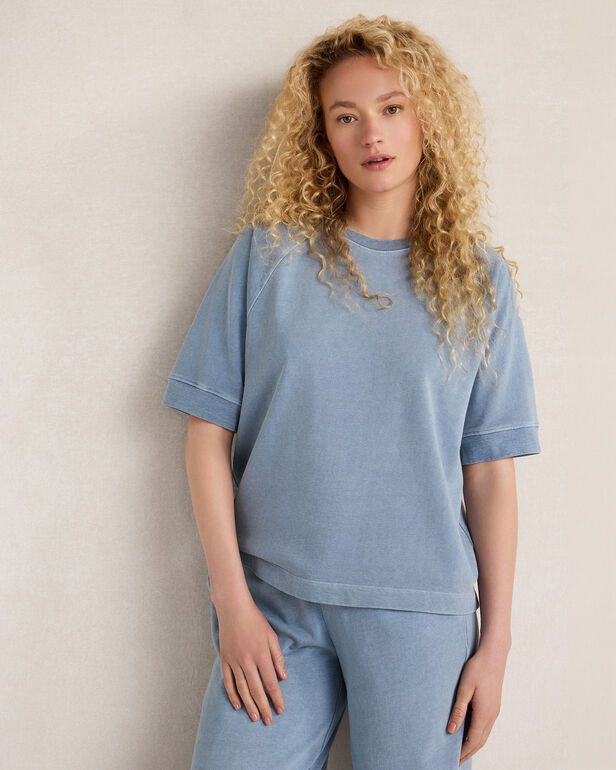Organic Cotton Terry Raglan Tee