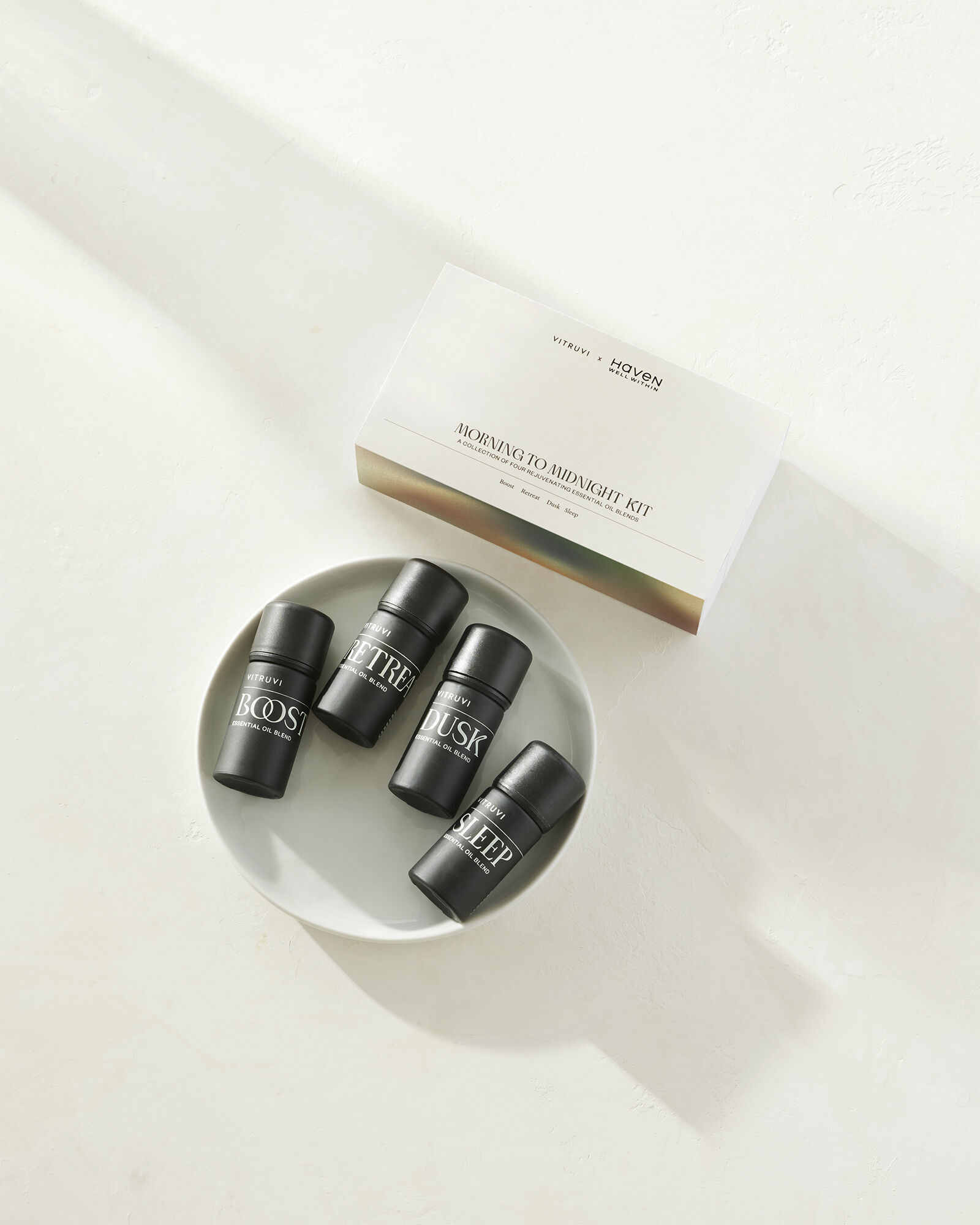 Vitruvi x Haven Well Within Morning to Midnight Kit