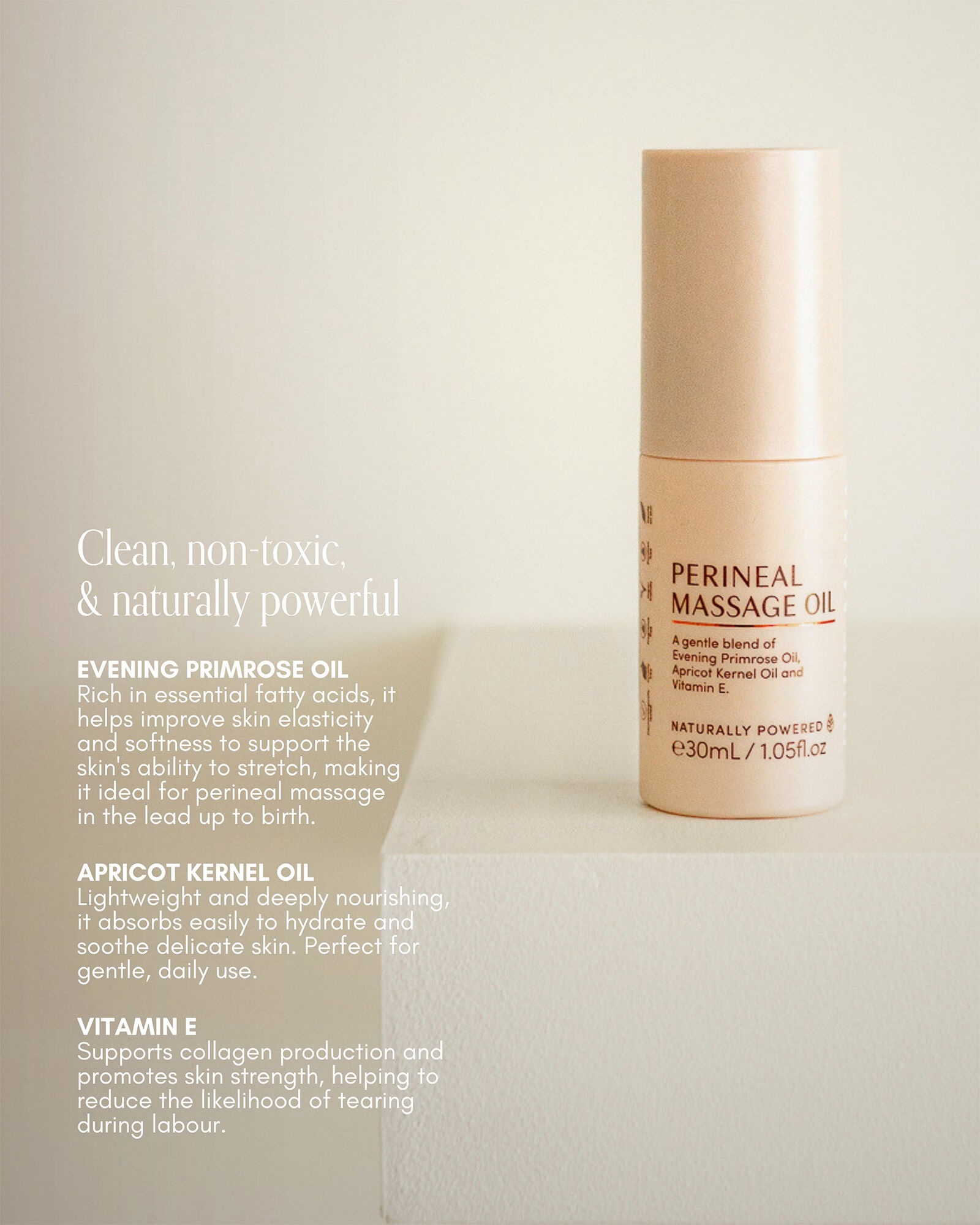 PURE MAMA Perineal Massage Oil