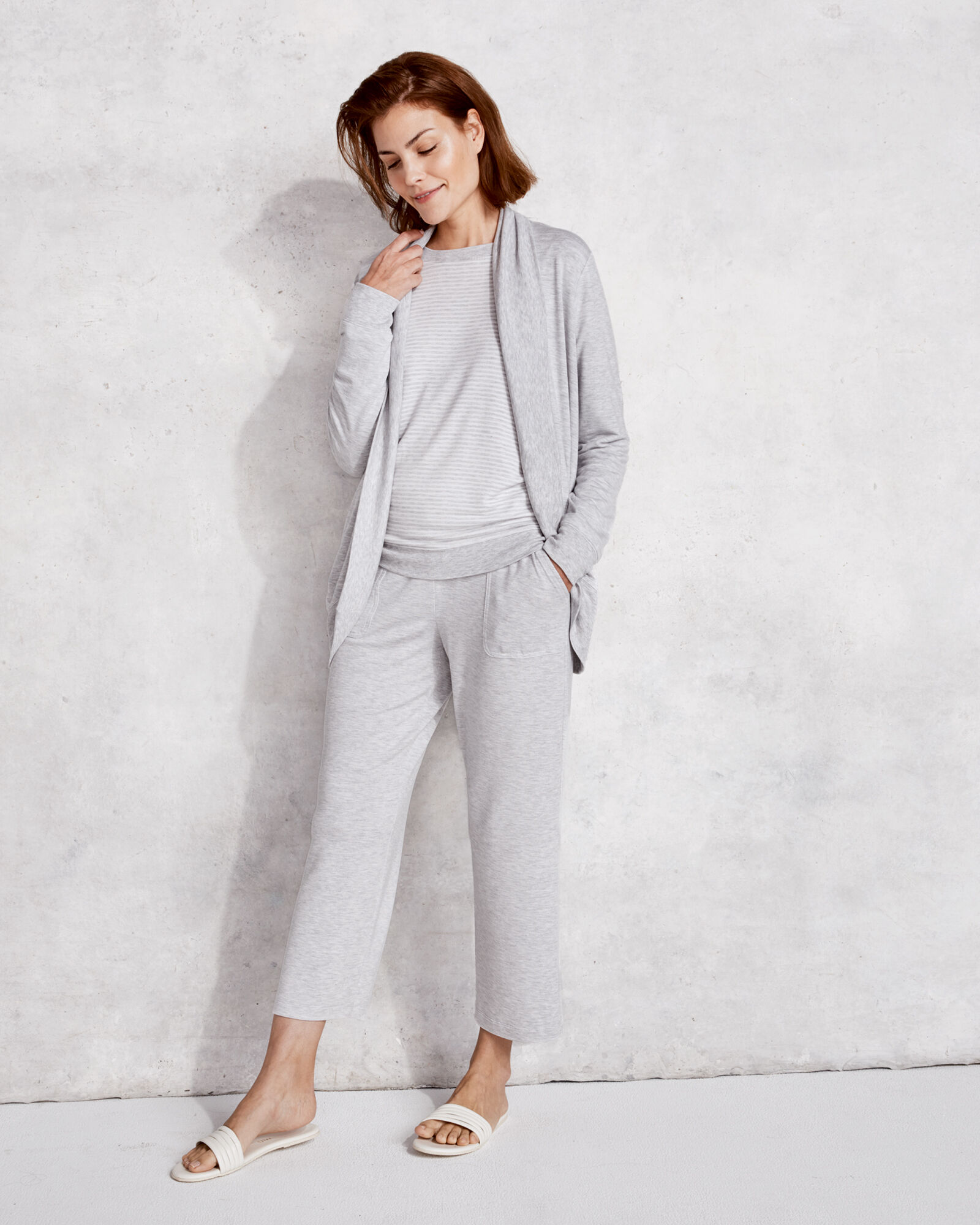 Modal French Terry Cocoon Cardigan