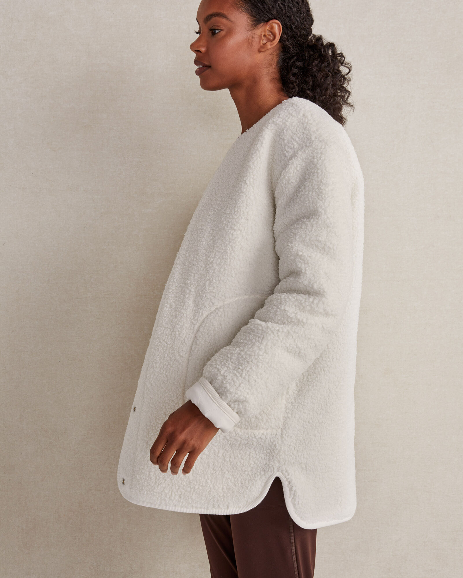Reversible Sherpa Cardigan