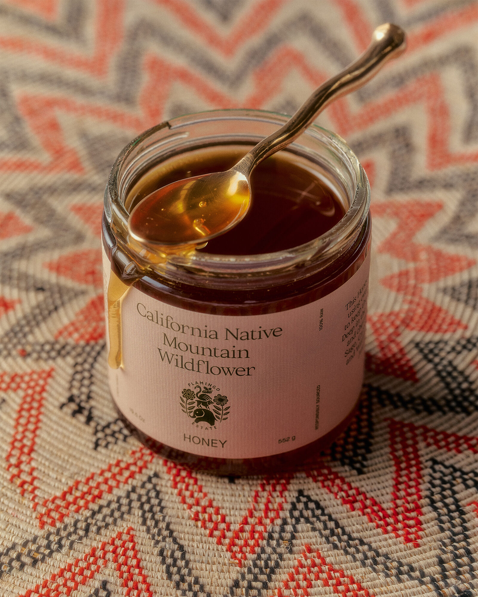 Flamingo Estate California Native Mountain Wildflower Honey