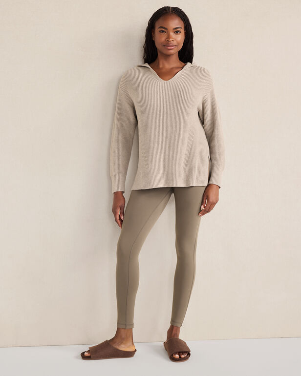 Organic Cotton Cashmere Shaker Stitch Hoodie