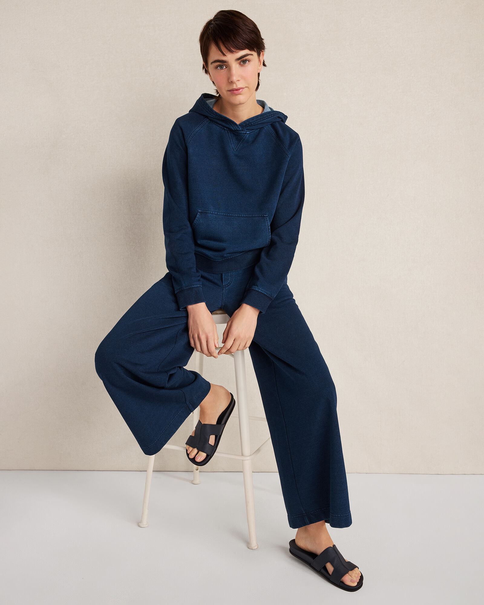 Leather Cutout Slides