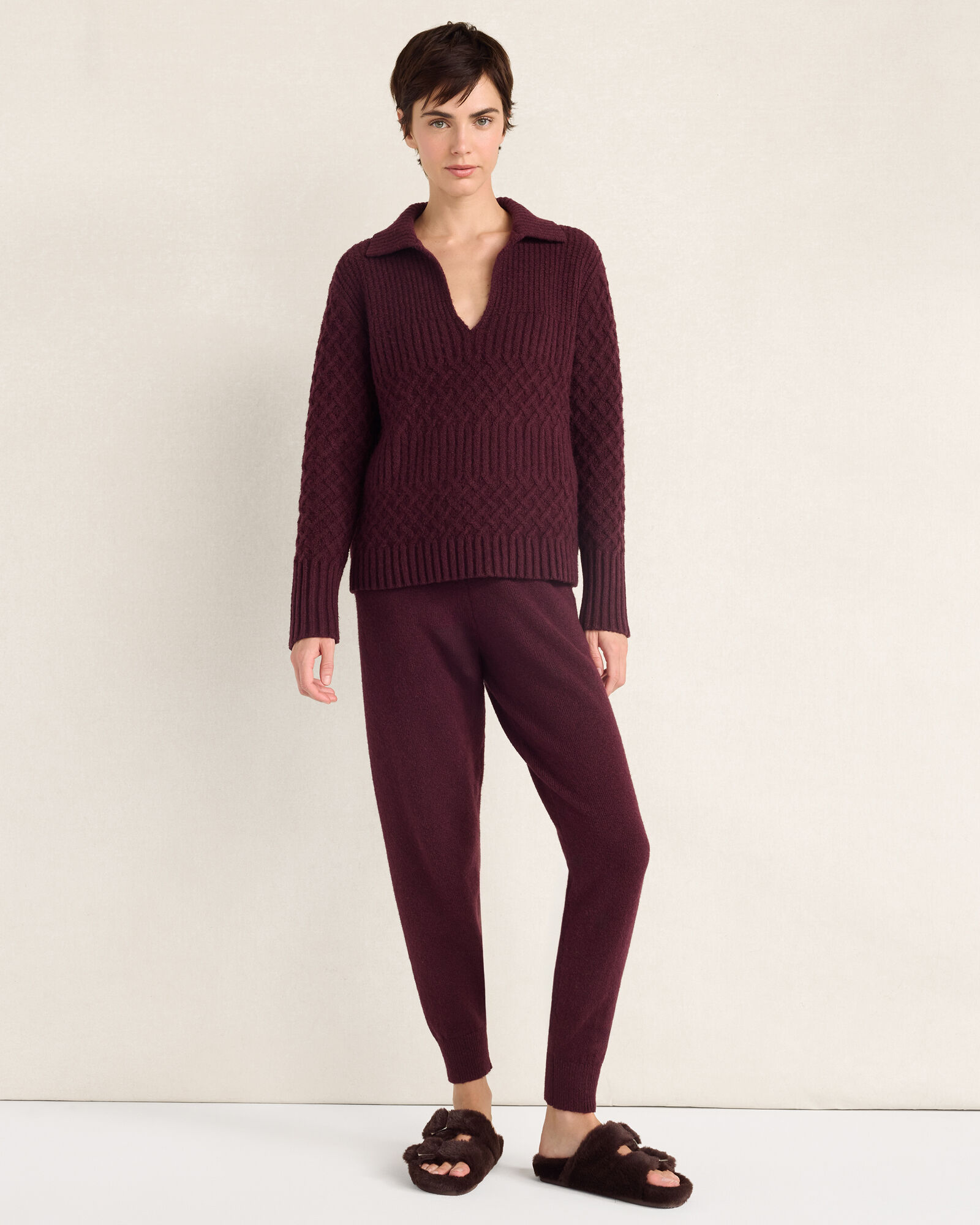 Organic Cotton Blend Joggers