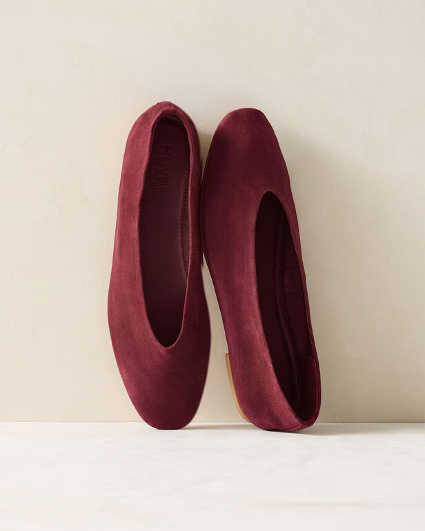 Soft Suede Ballet Flats