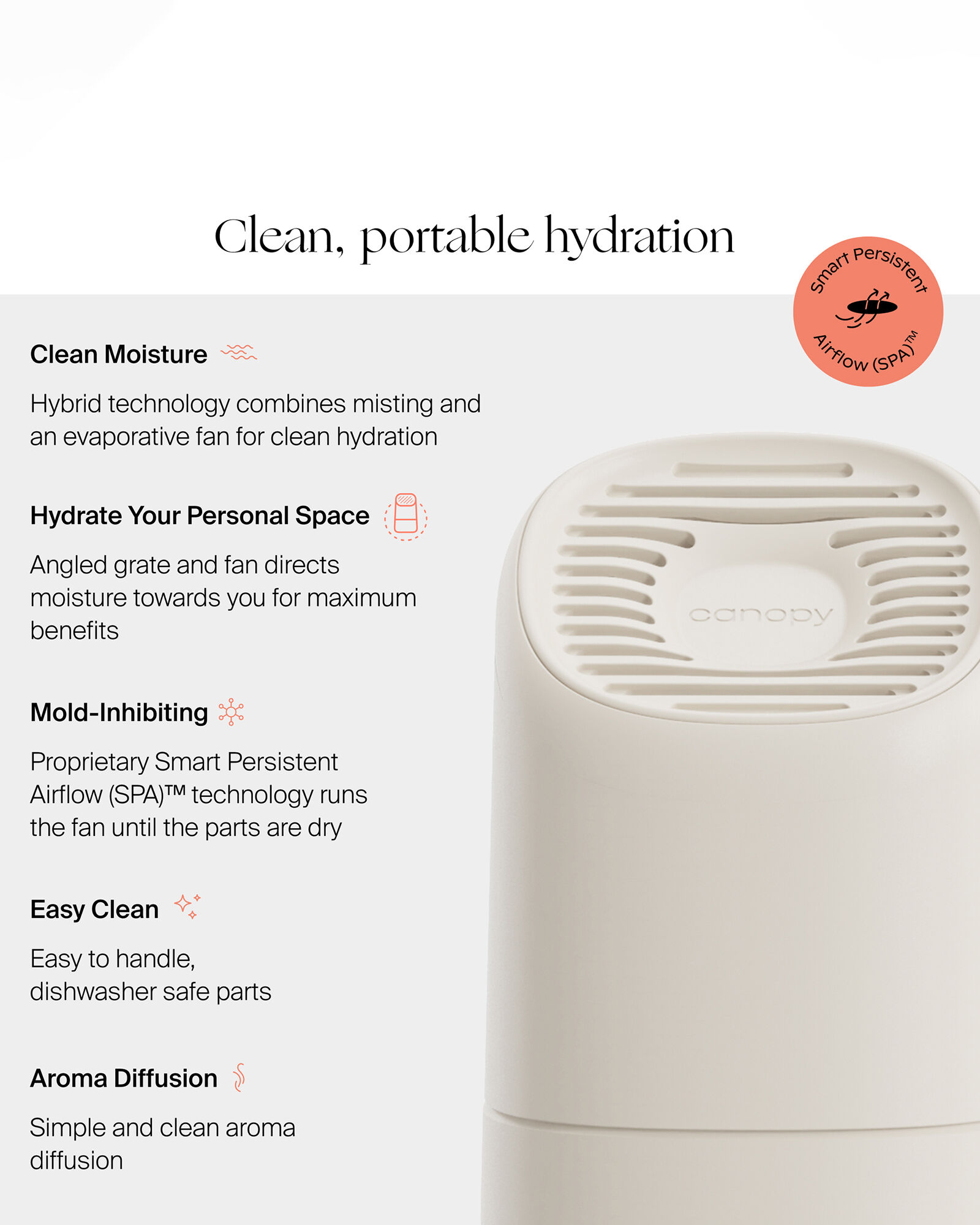 Canopy Portable Humidifier