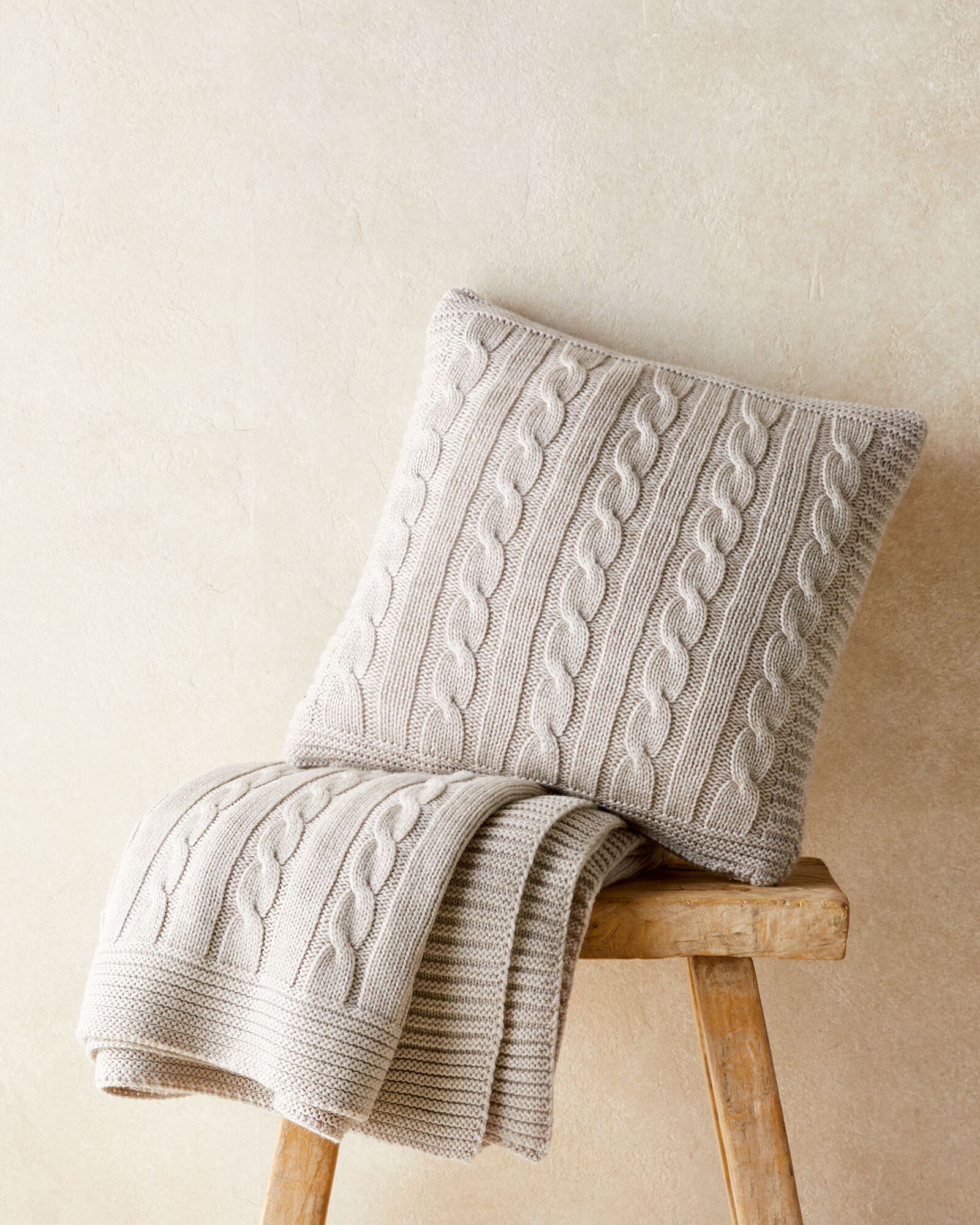 Cable hotsell knit pillows