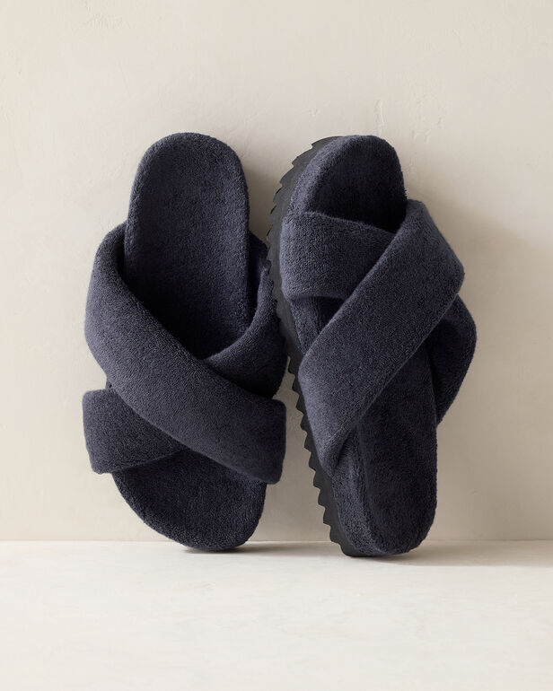 Resti Criss-Cross Terry Slippers